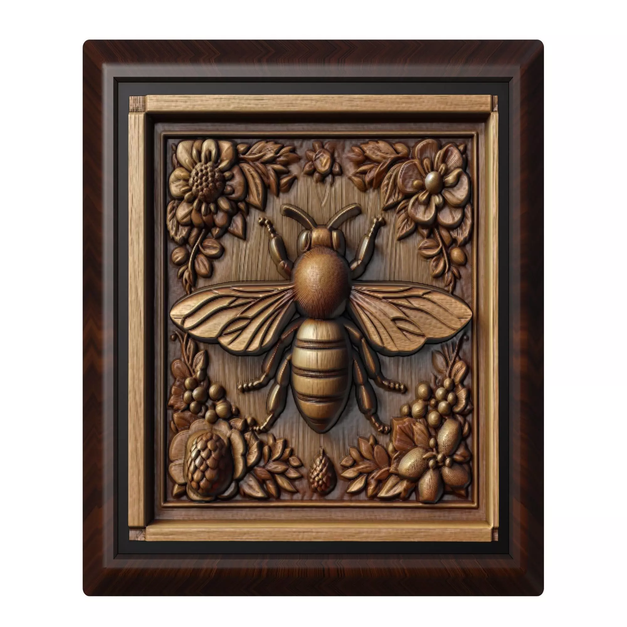 Bee Animal 3D print model_0