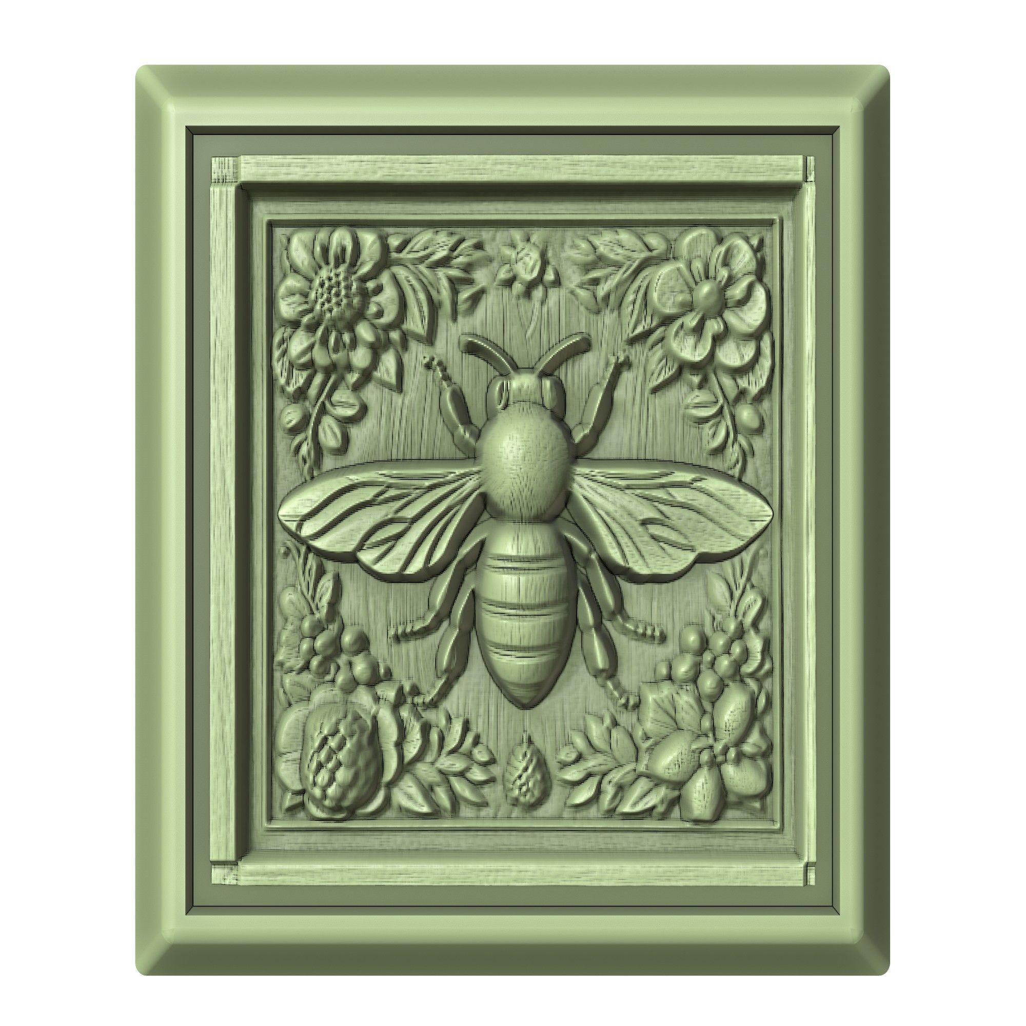 Bee Animal 3D print model_2