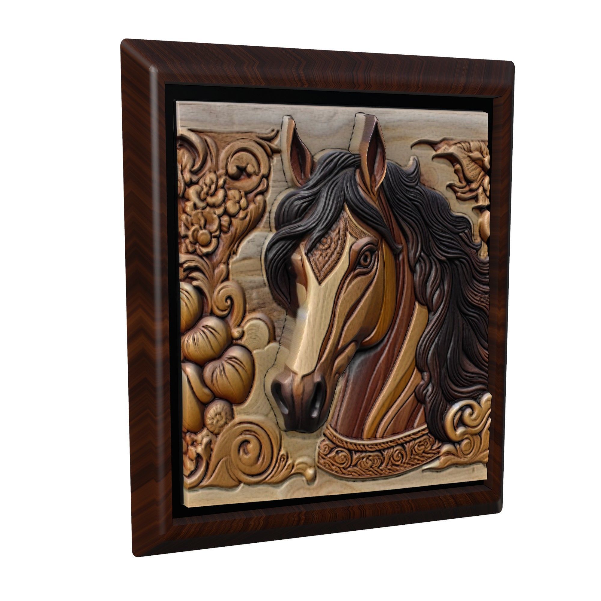 Horse Animal 3D print model_1