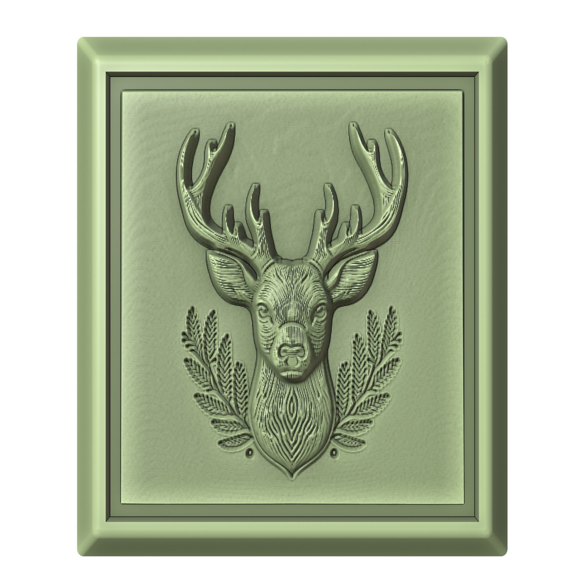 Deer Animal 3D print model_2