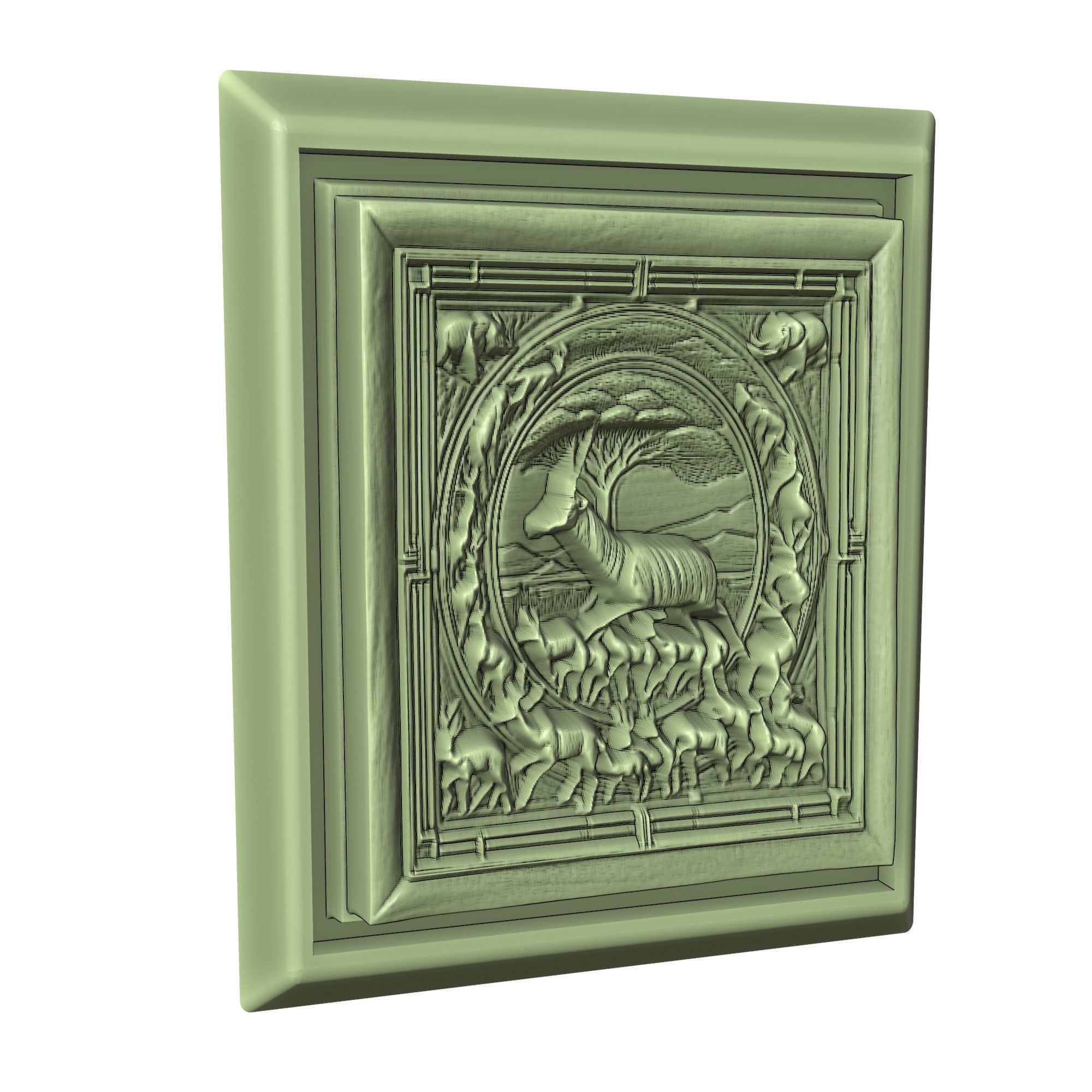 Impala Animal 3D print model_3