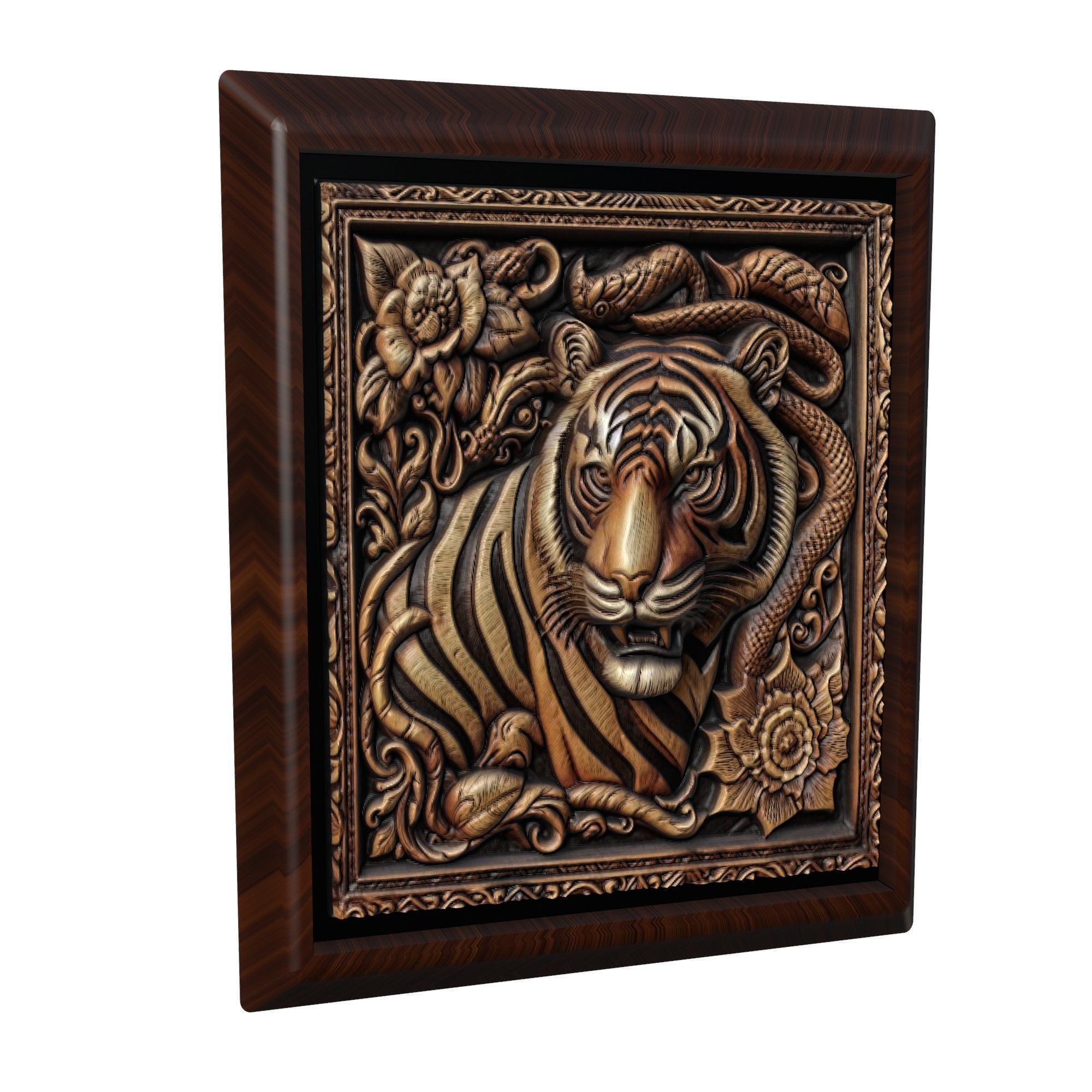 Tiger Animal 3D print model_1