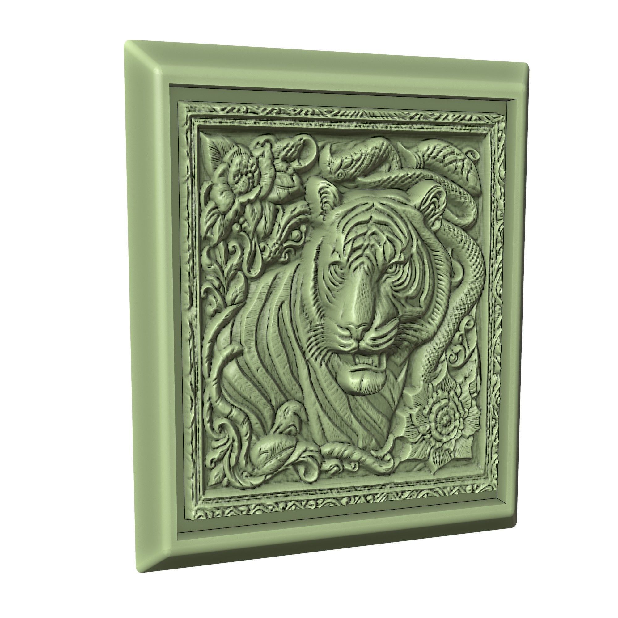 Tiger Animal 3D print model_3