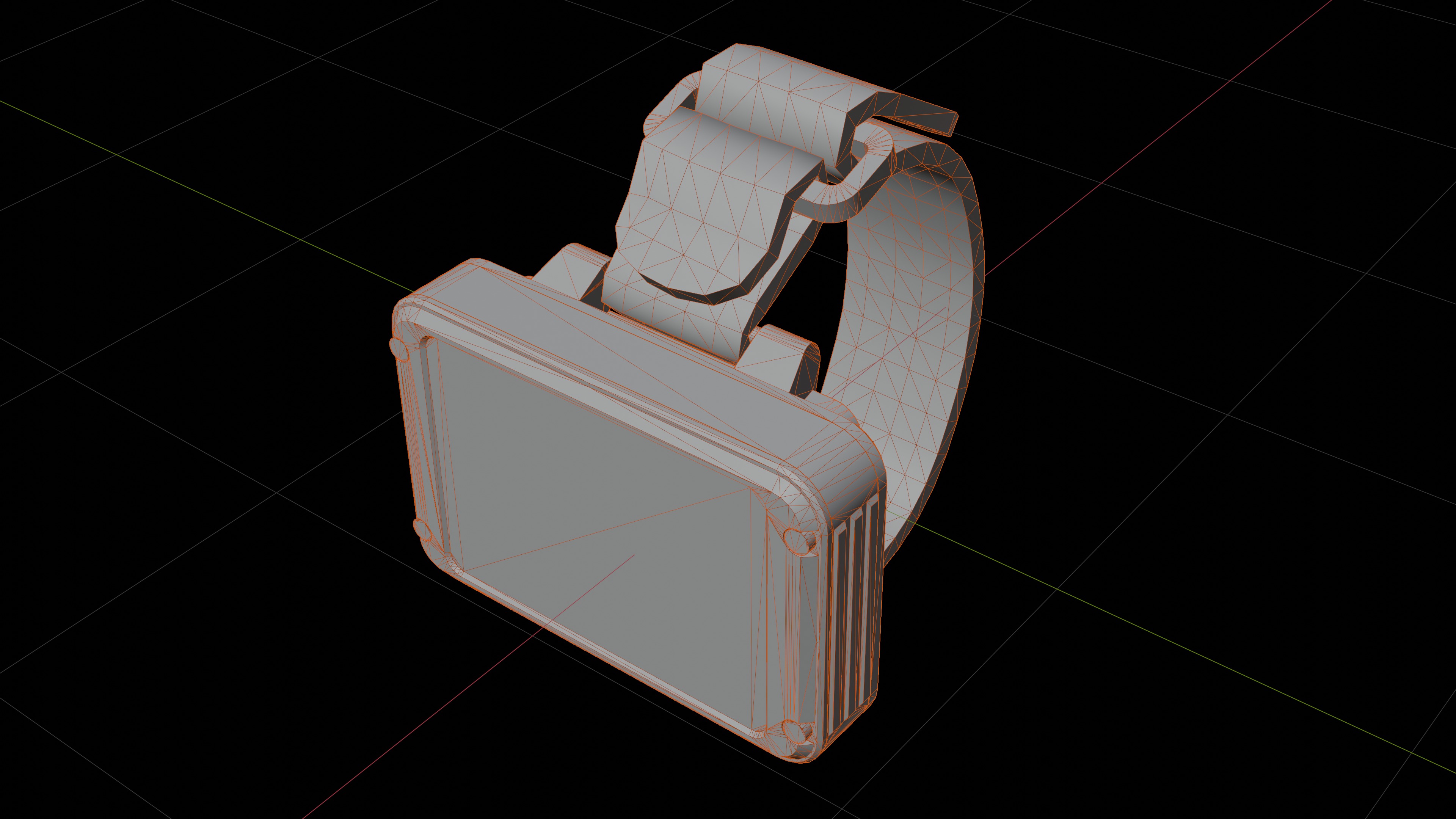  TacPro Solutions Pathfinder X1 GPS - low poly Low-poly 3D model_1