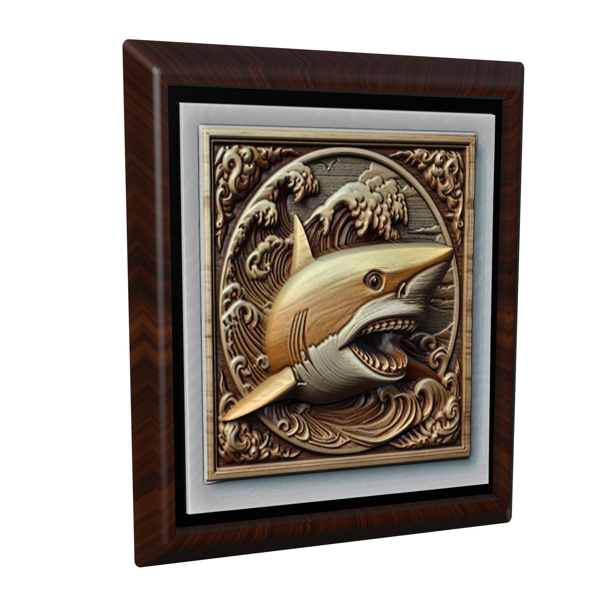 Shark Animal 3D print model_1