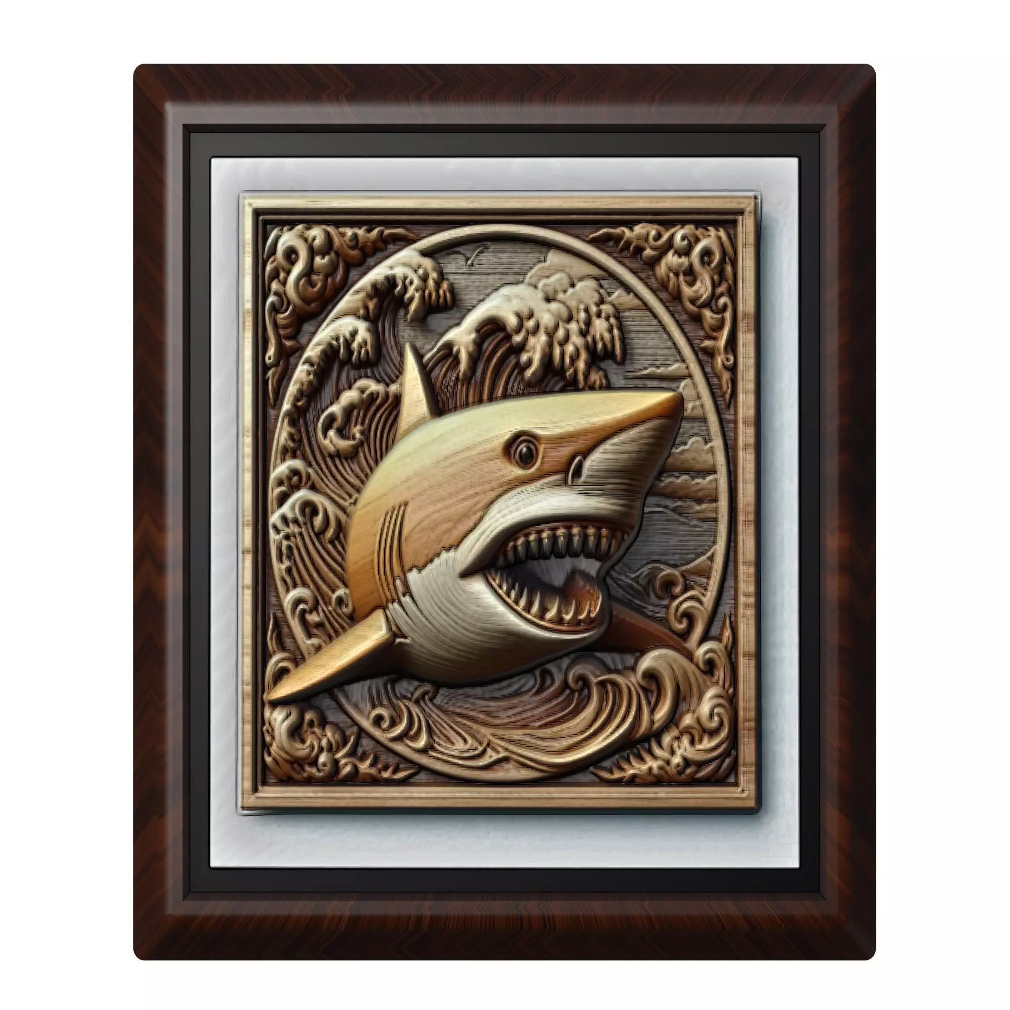 Shark Animal 3D print model_0