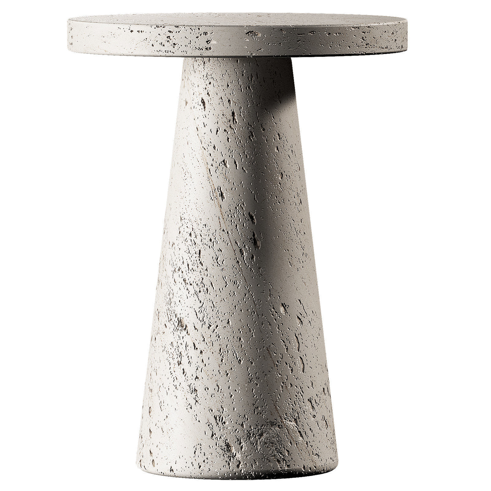 Willy Resin Coffee Table Crate Barrel 3 color options 3D model_9