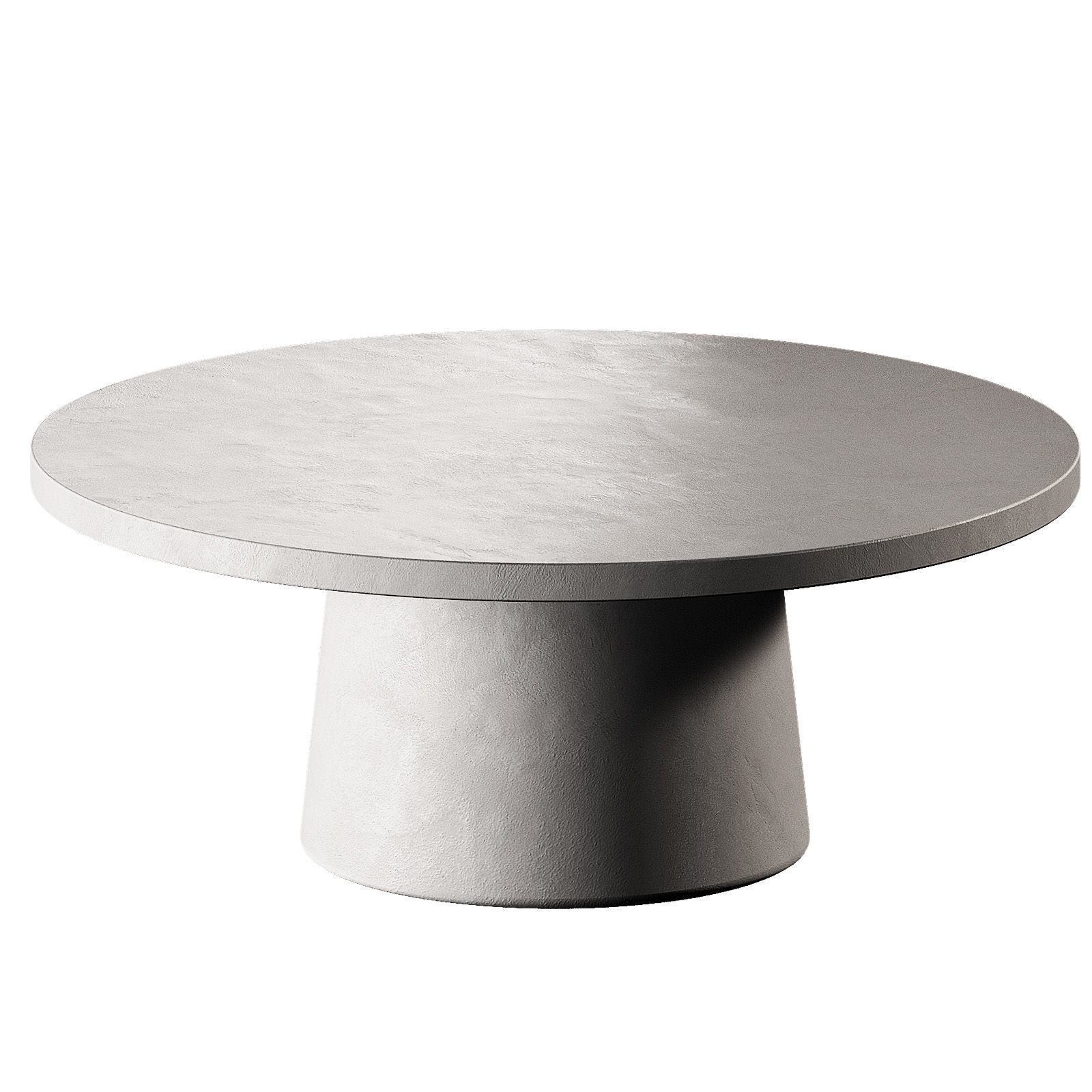 Willy Resin Coffee Table Crate Barrel 3 color options 3D model_5