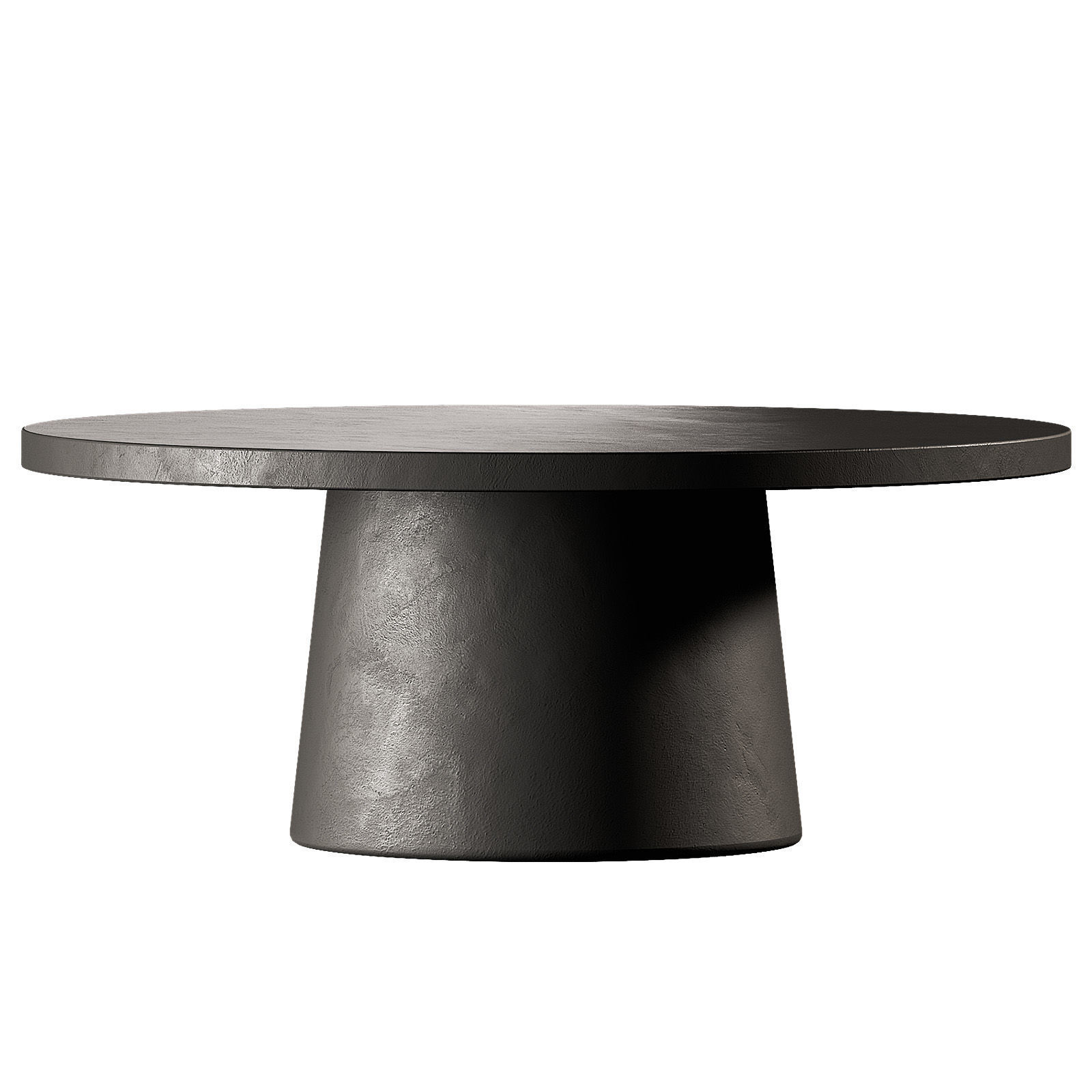 Willy Resin Coffee Table Crate Barrel 3 color options 3D model_7