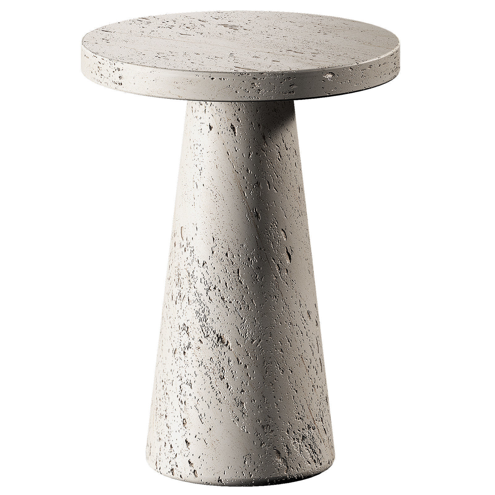 Willy Resin Coffee Table Crate Barrel 3 color options 3D model_2