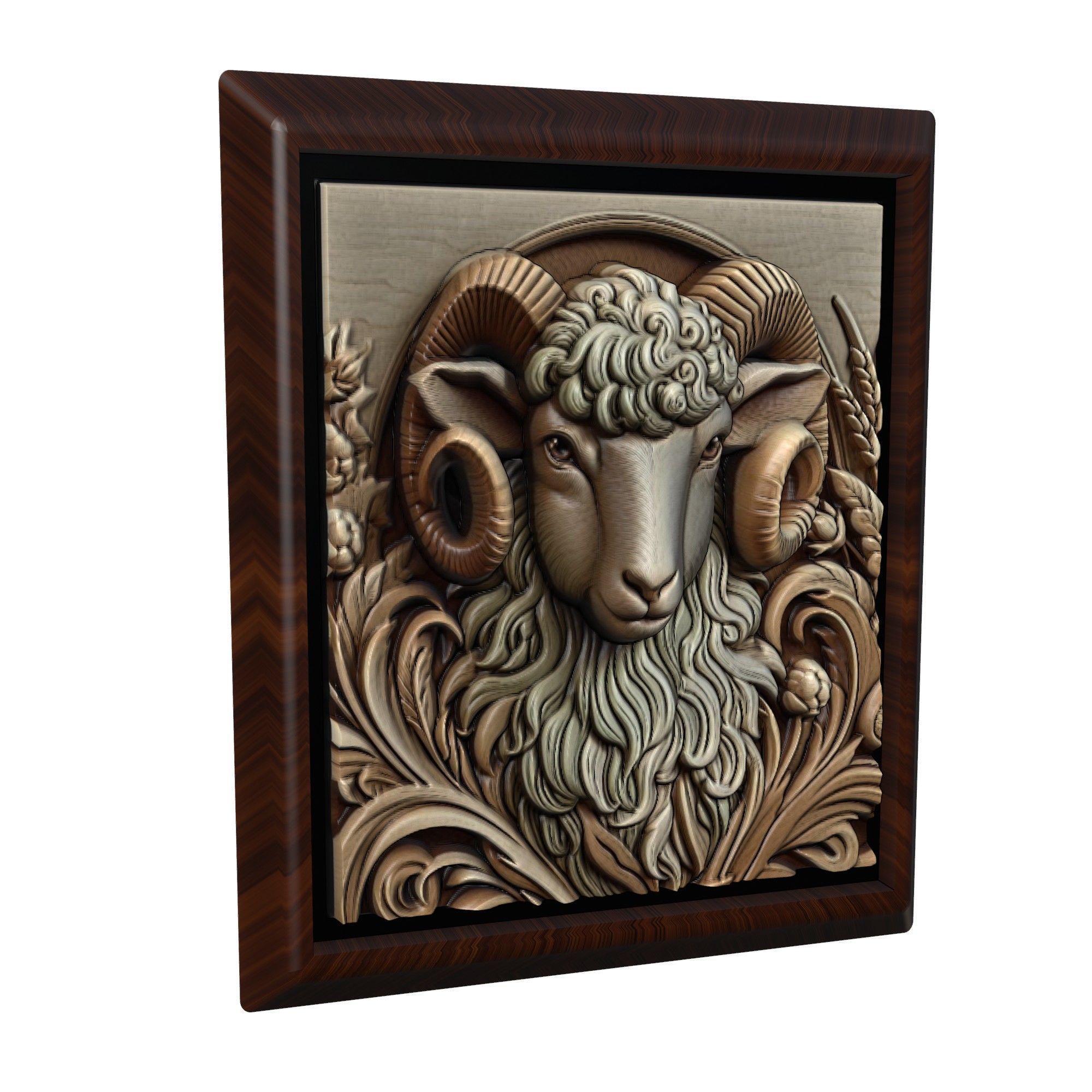 Lamb Animal 3D print model_1