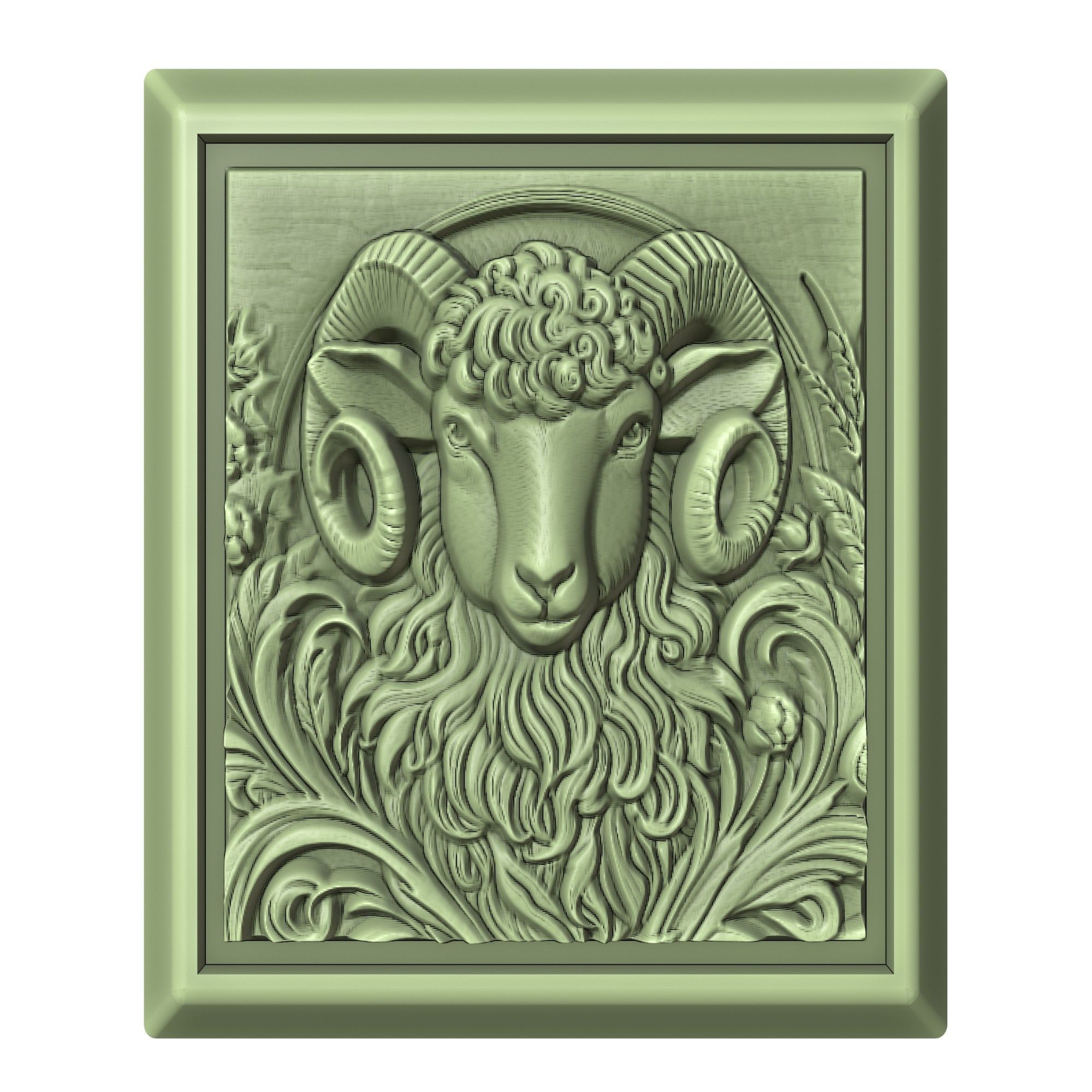 Lamb Animal 3D print model_2