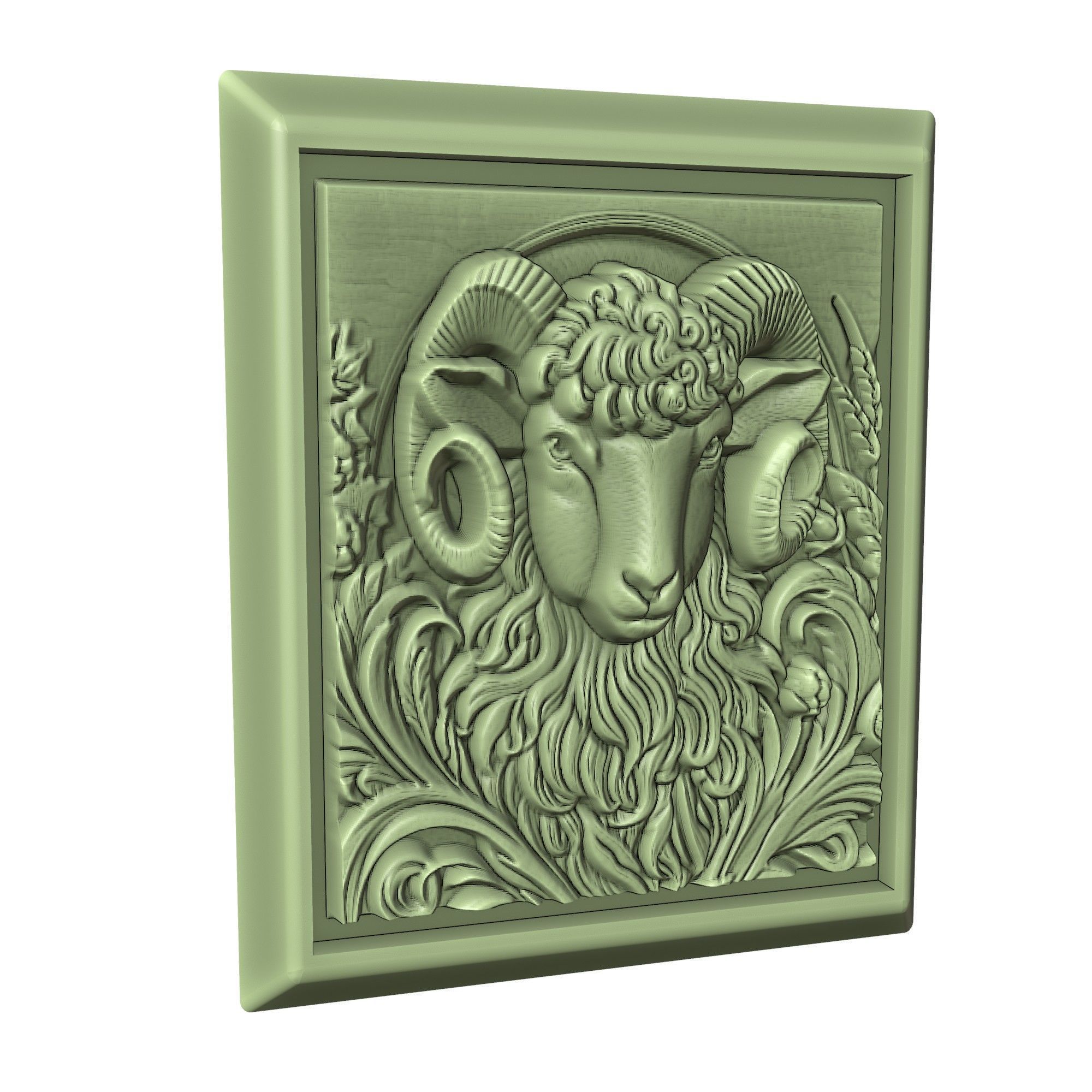 Lamb Animal 3D print model_3