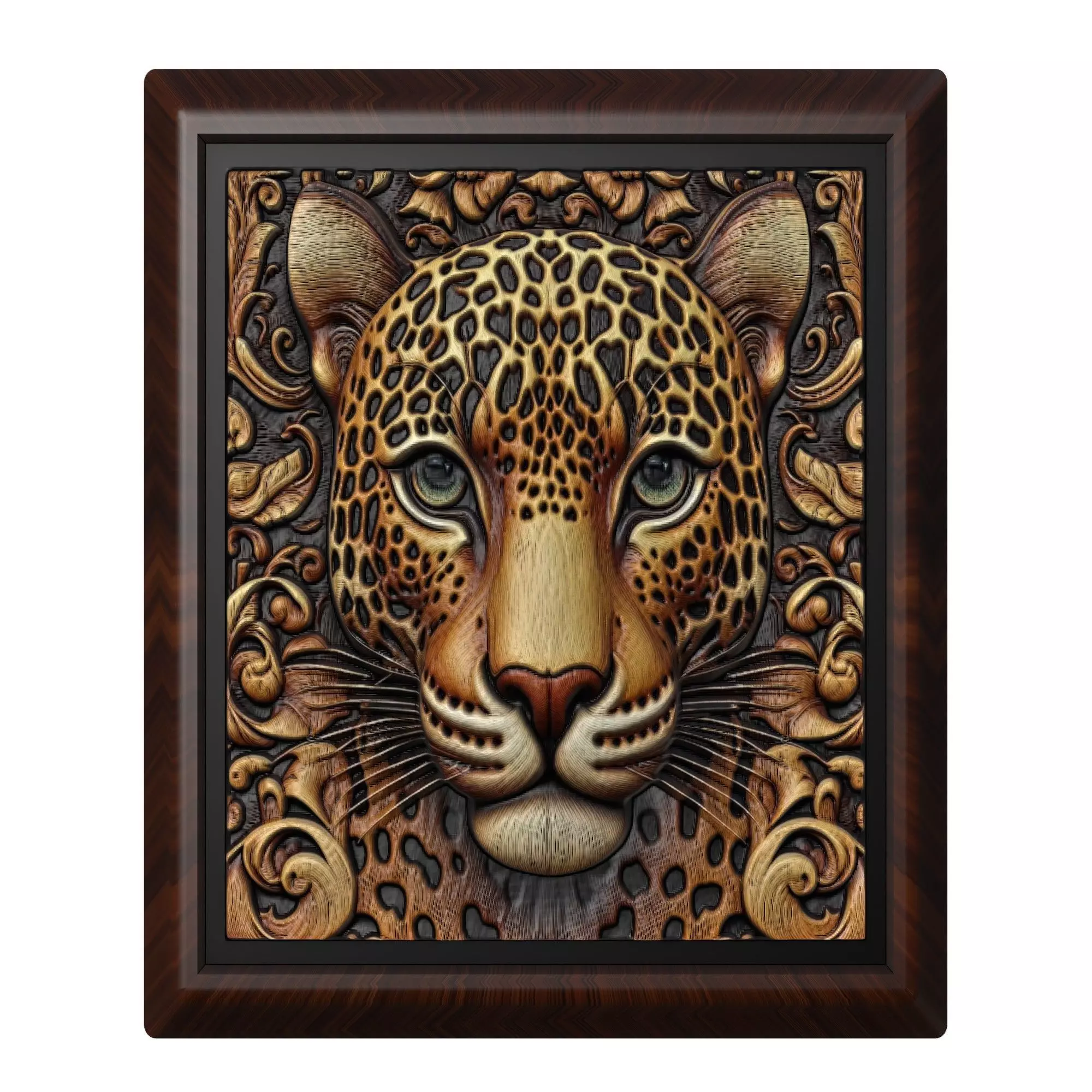 Leopard Animal 3D print model_0
