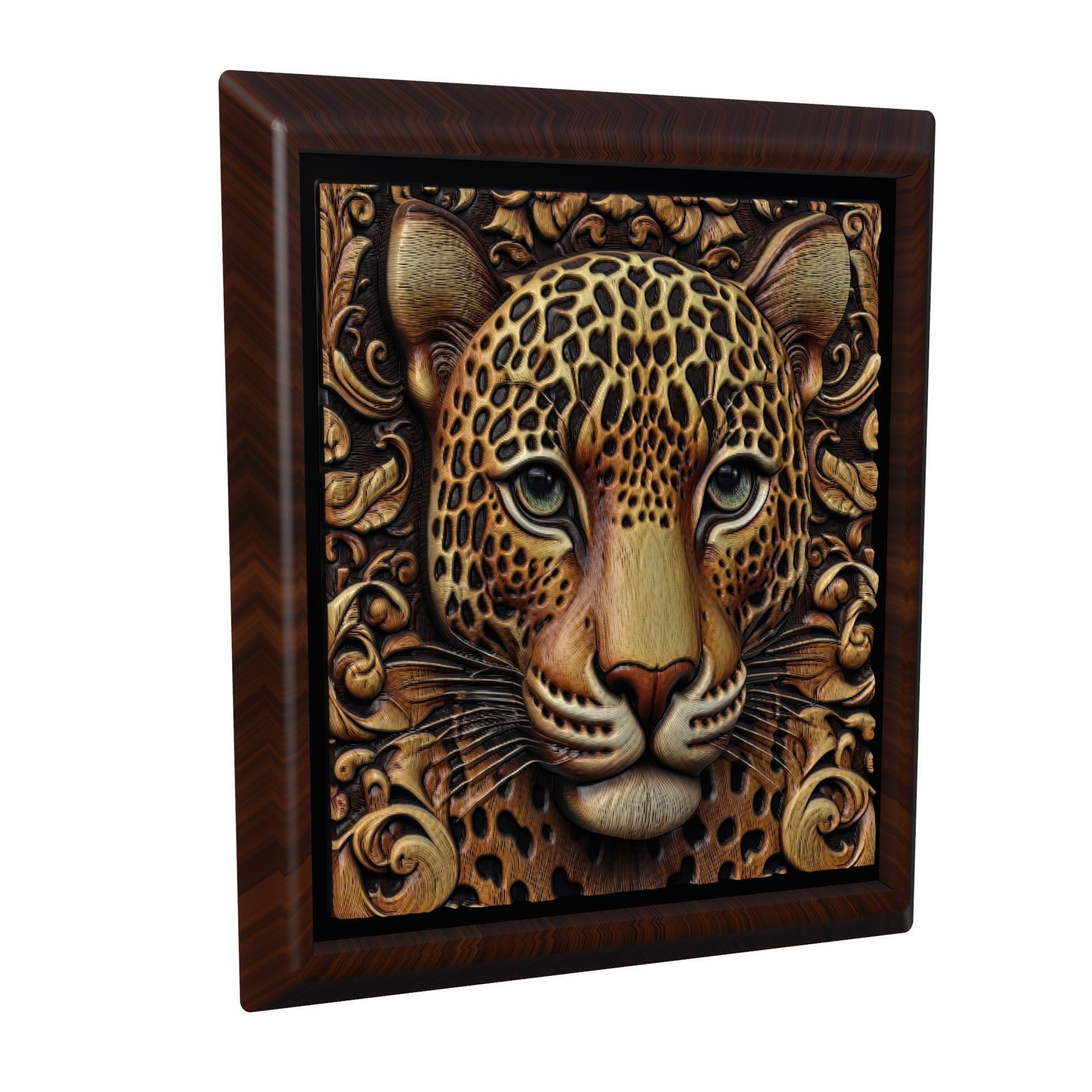 Leopard Animal 3D print model_1