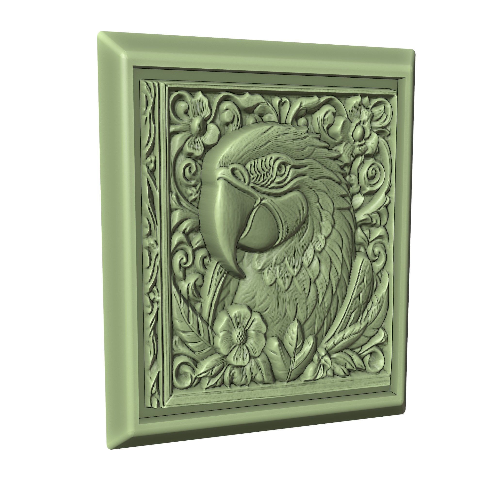 Parrot Animal 3D print model_3