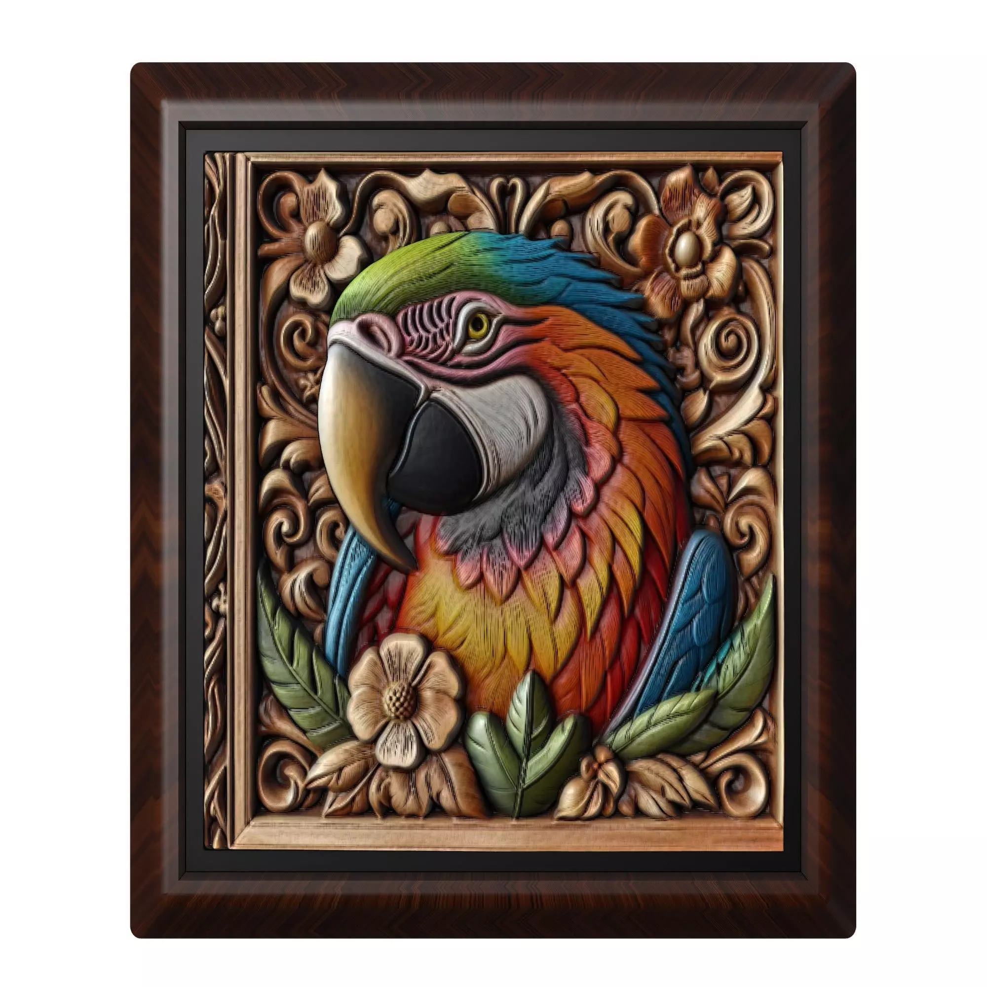 Parrot Animal 3D print model_0