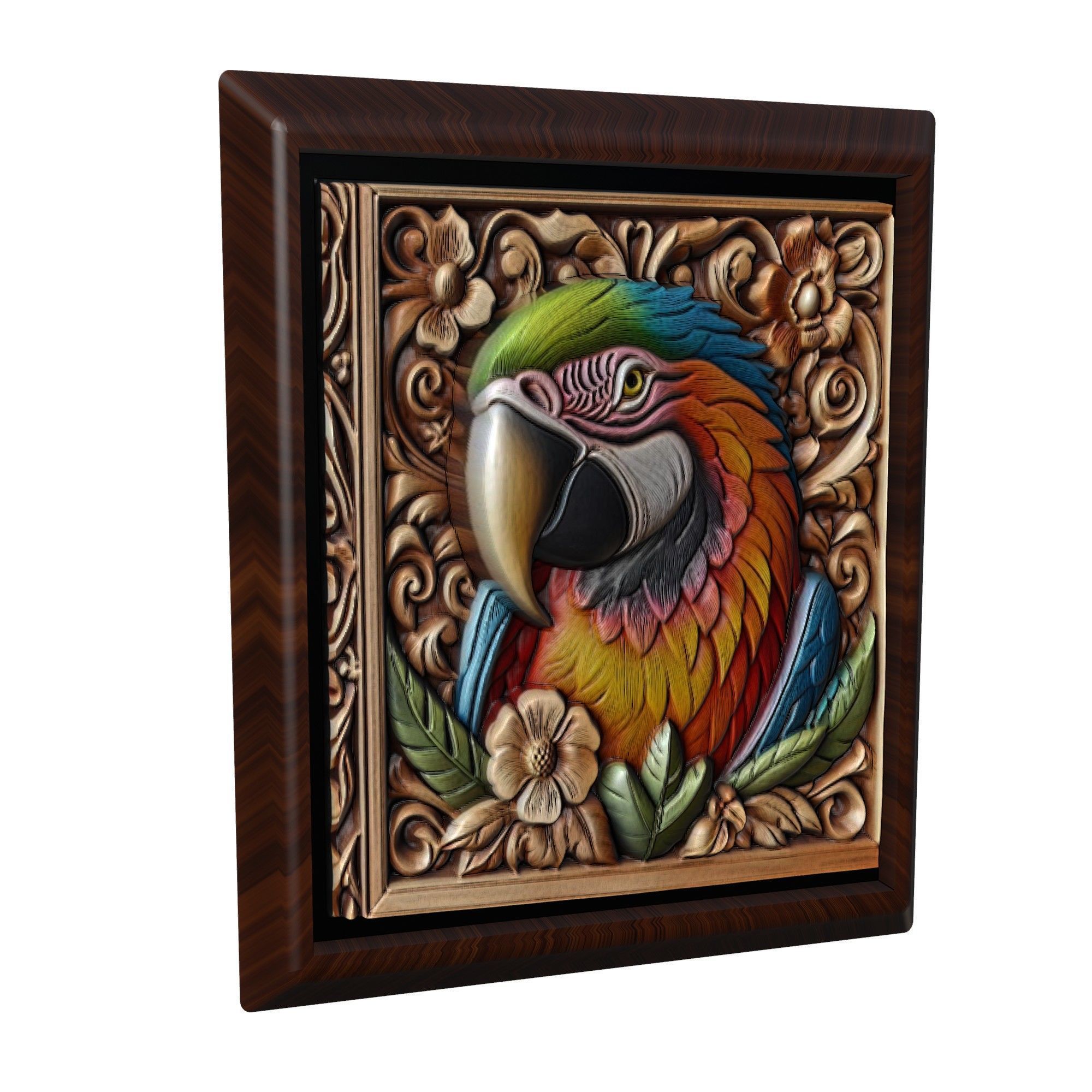 Parrot Animal 3D print model_1