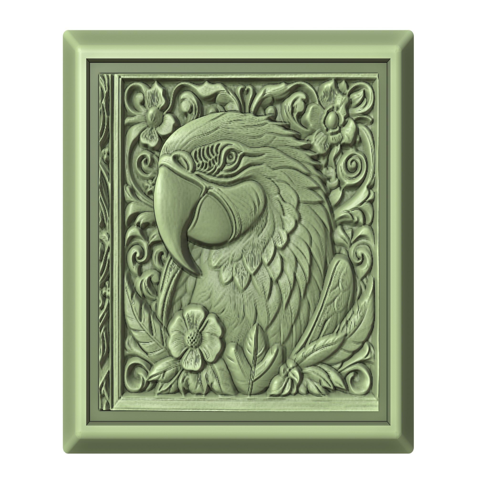 Parrot Animal 3D print model_2