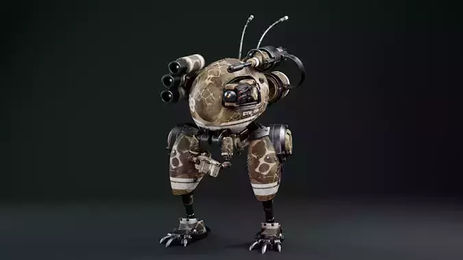 Etasphera88 Low-poly 3D model