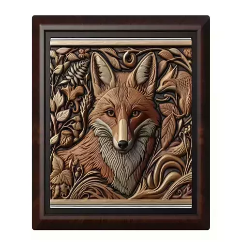 Fox Animal 3D print model