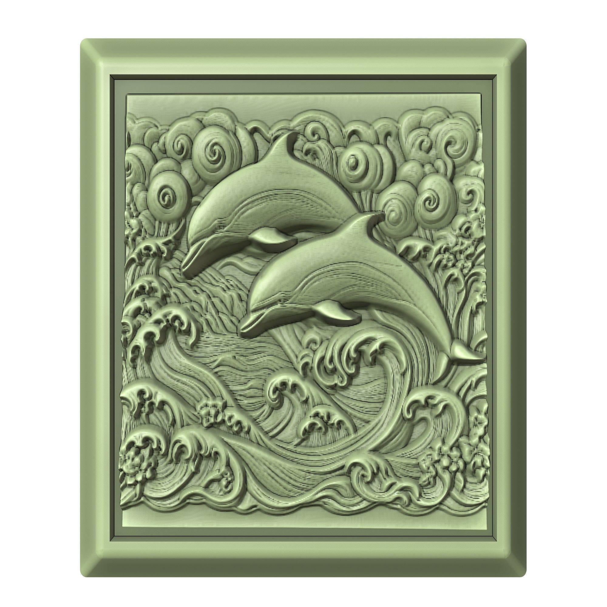 Dolphin Animal 3D print model_2