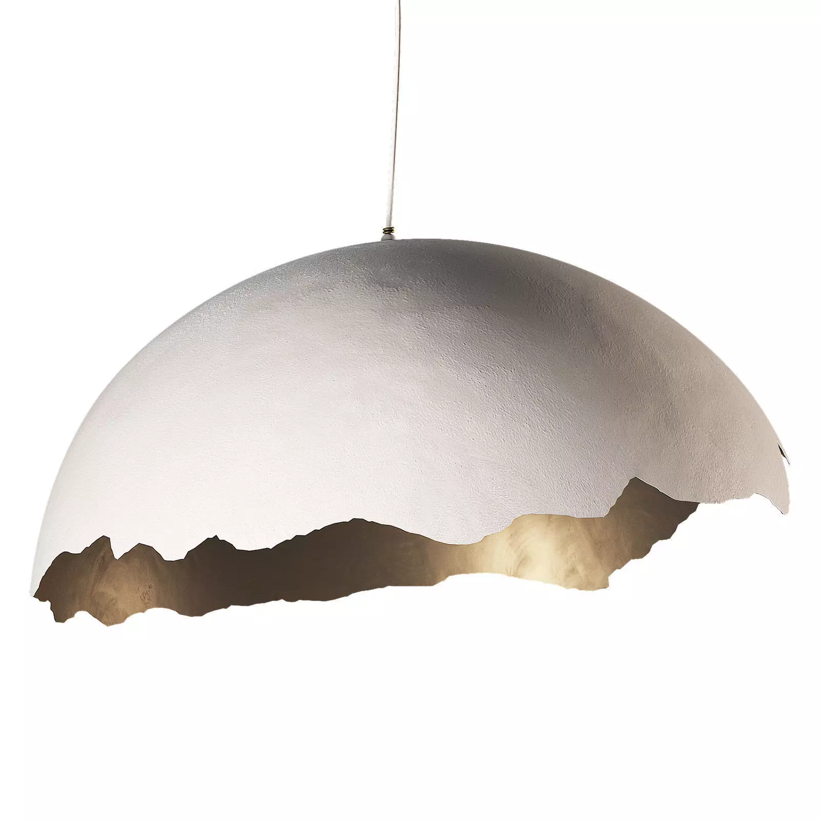 Broken Egg Lamp Pendant Light 3D model_0