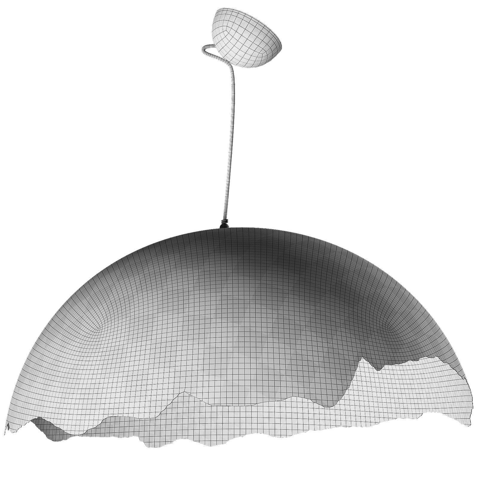 Broken Egg Lamp Pendant Light 3D model_7