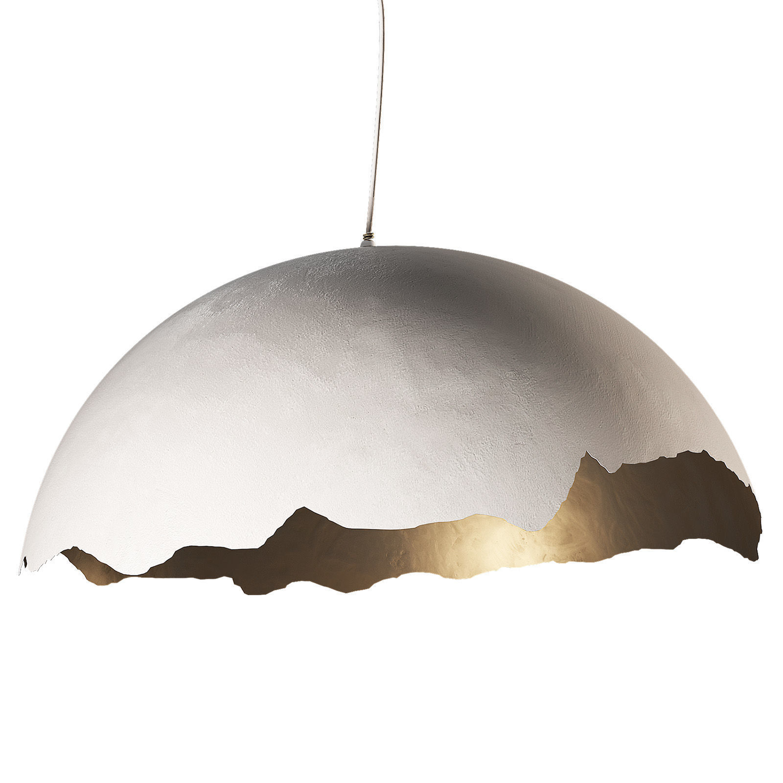 Broken Egg Lamp Pendant Light 3D model_6