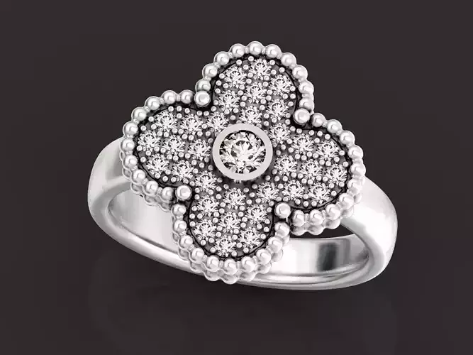 Van Cleef  clover Ring 1419