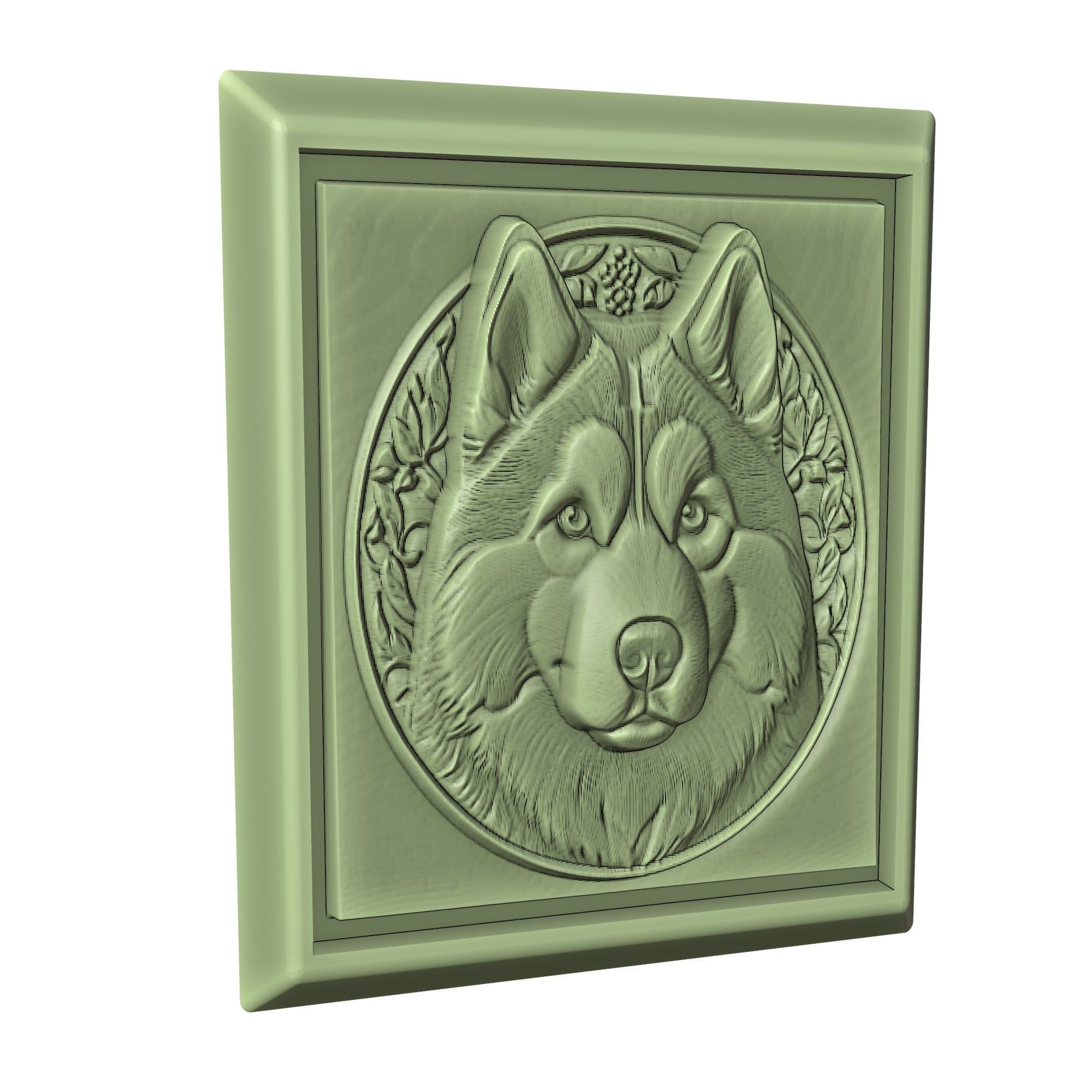 Dog Siberian Husky Animal 3D print model_3