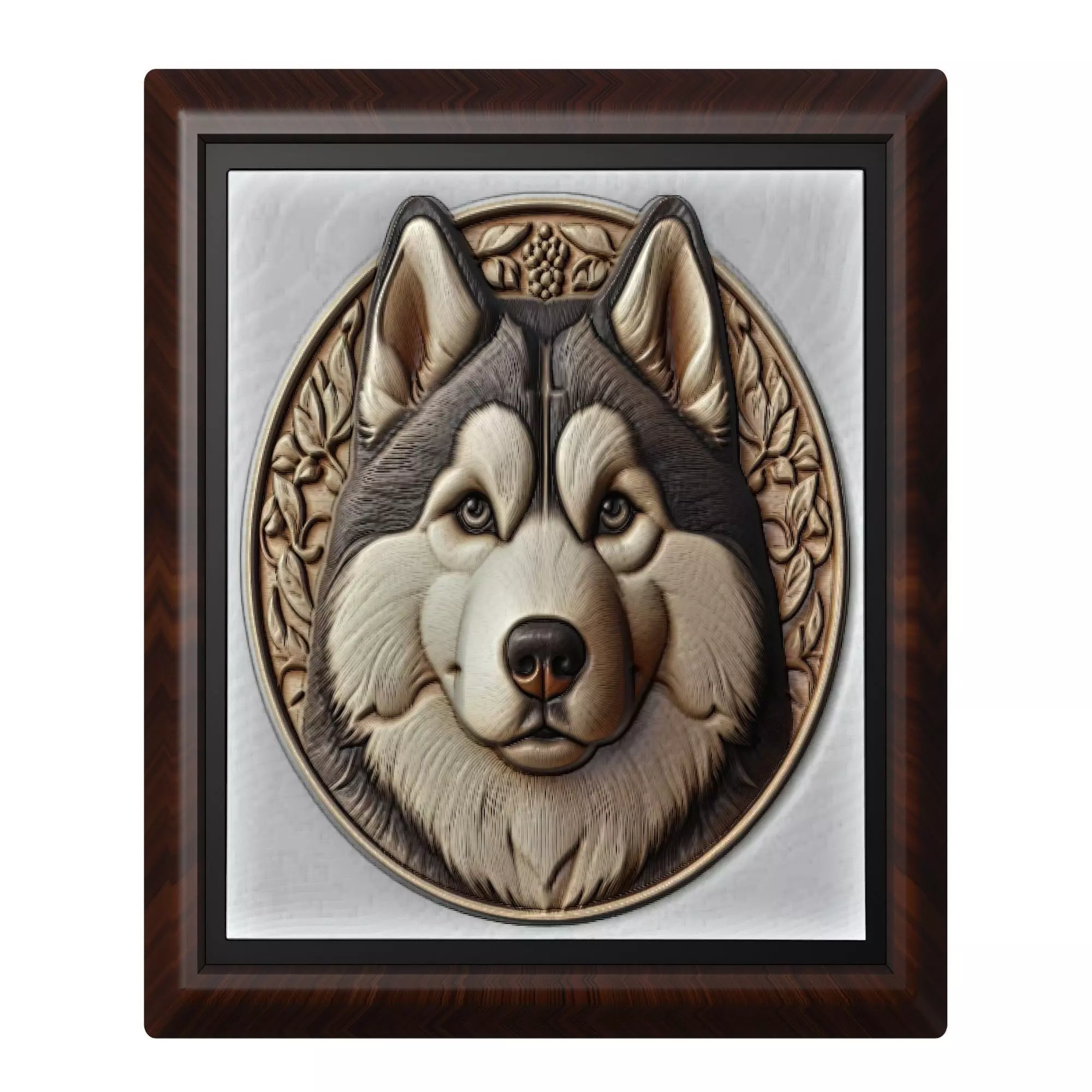 Dog Siberian Husky Animal 3D print model_0