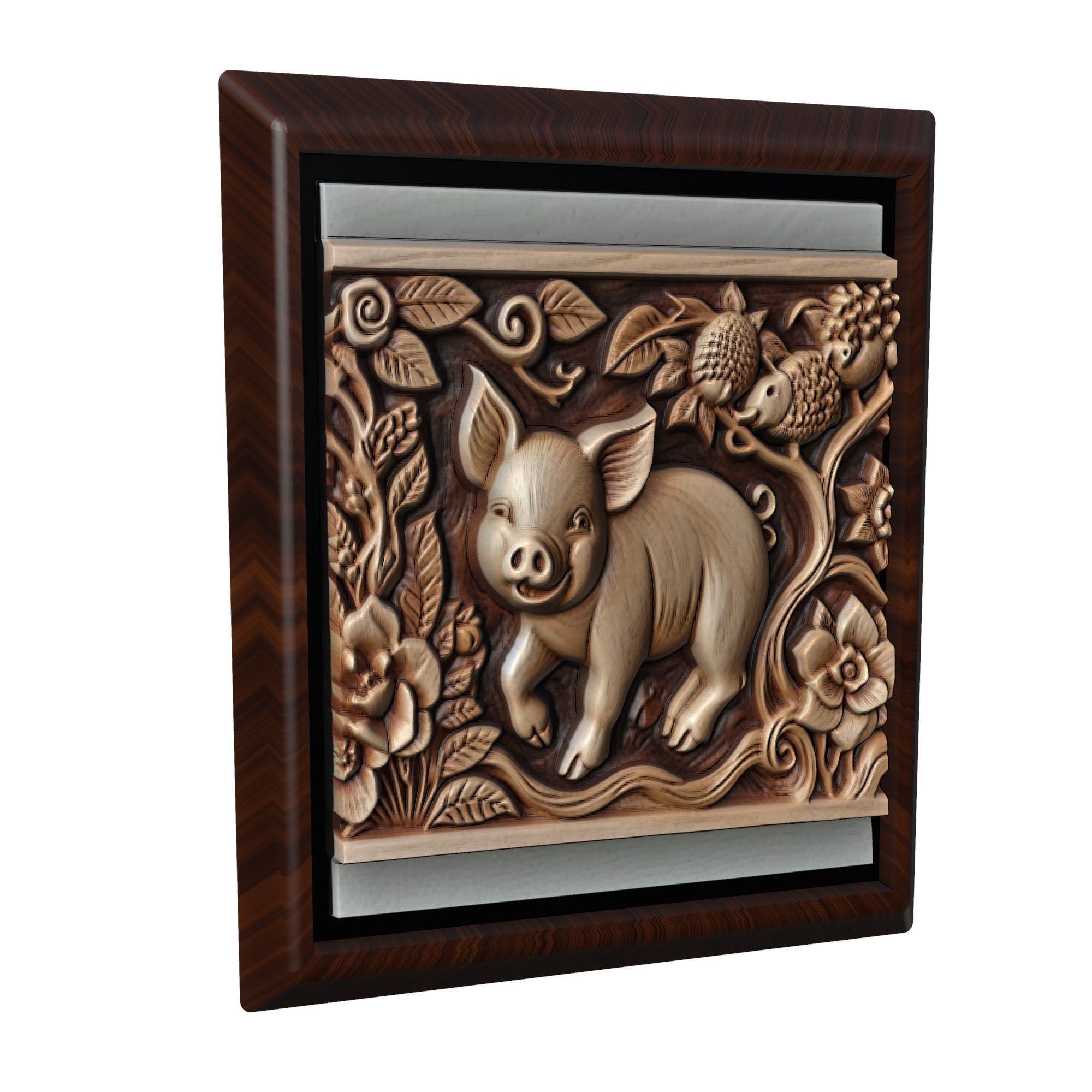 Pig Animal 3D print model_1