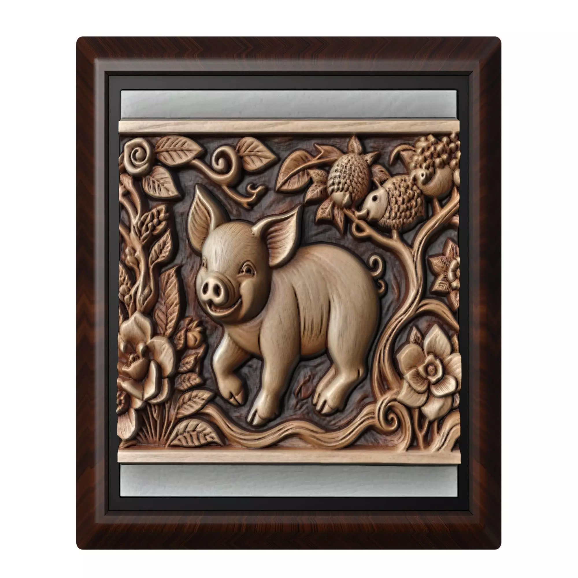 Pig Animal 3D print model_0