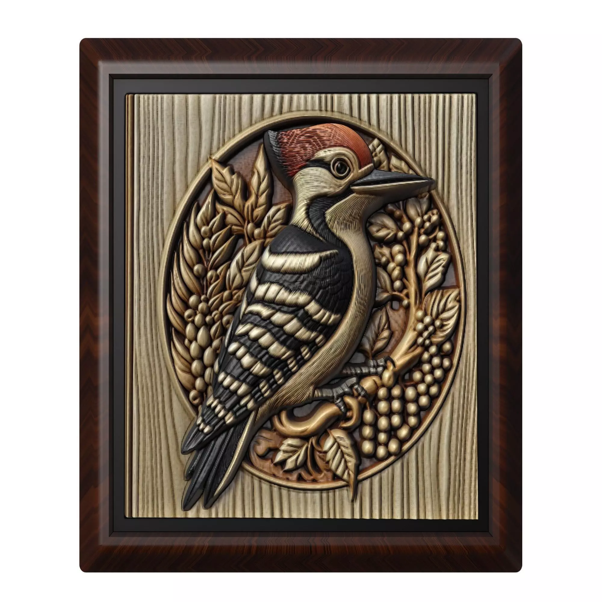 Woodpecker Animal 3D print model