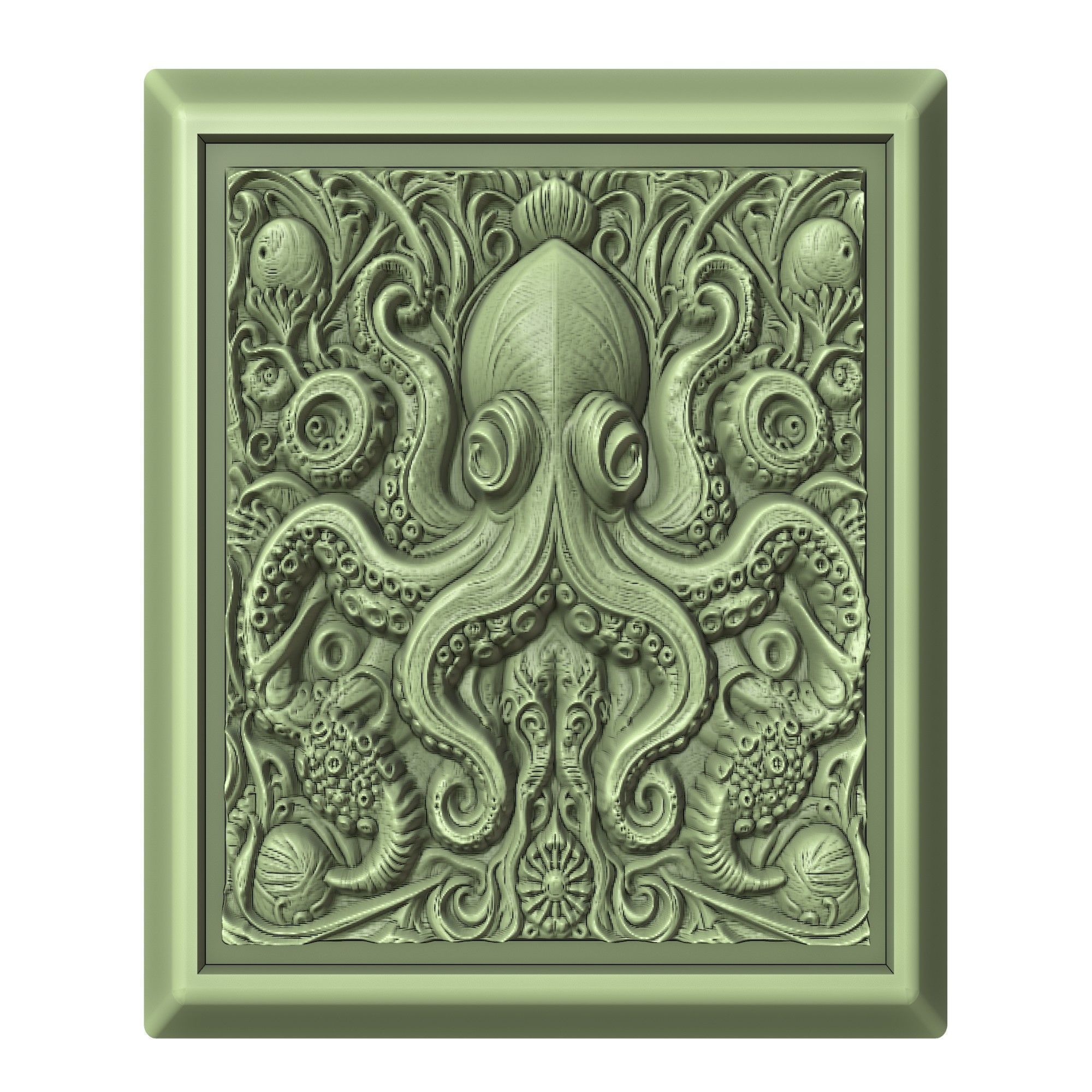 Octopus Animal 3D print model_2