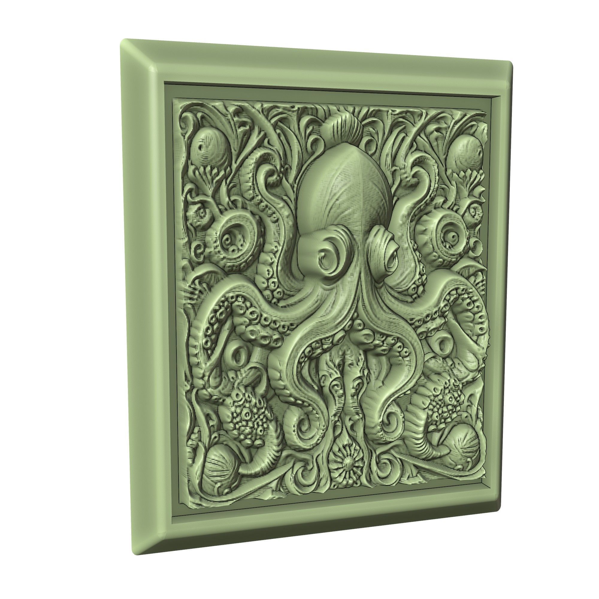 Octopus Animal 3D print model_3