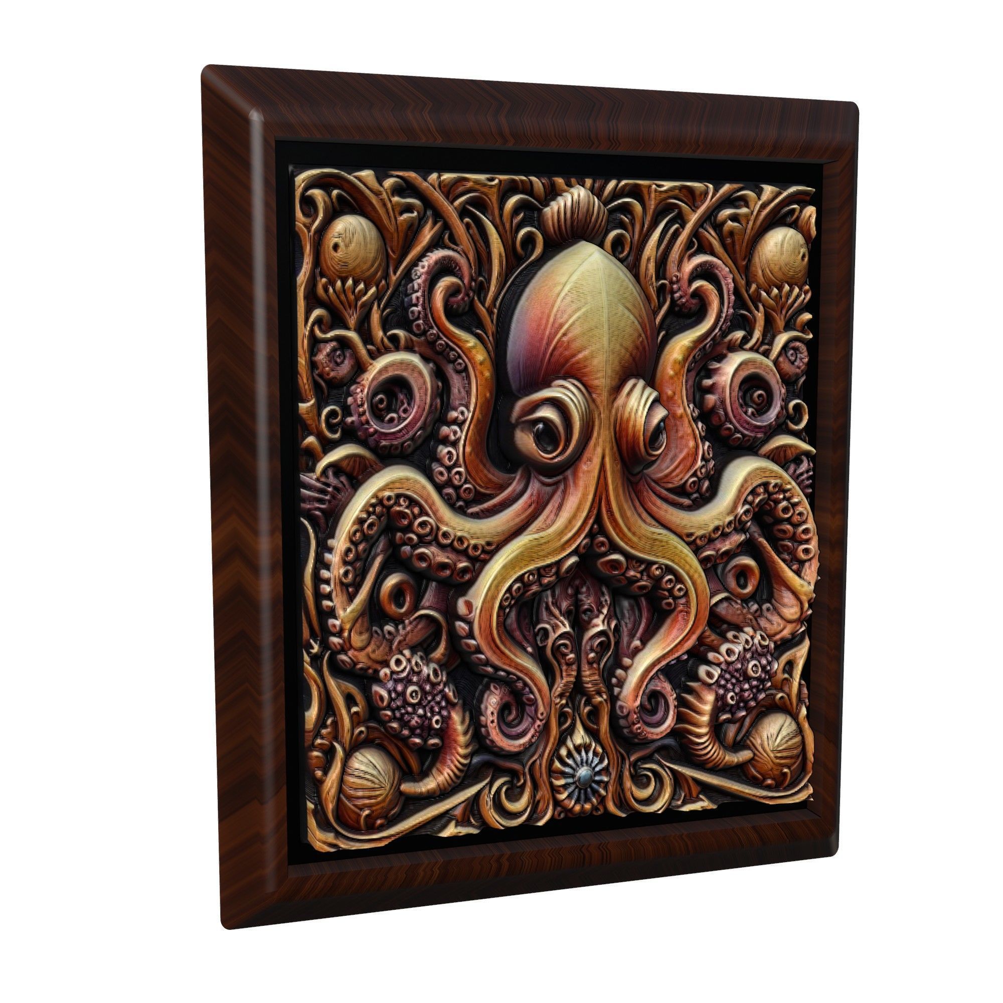 Octopus Animal 3D print model_1