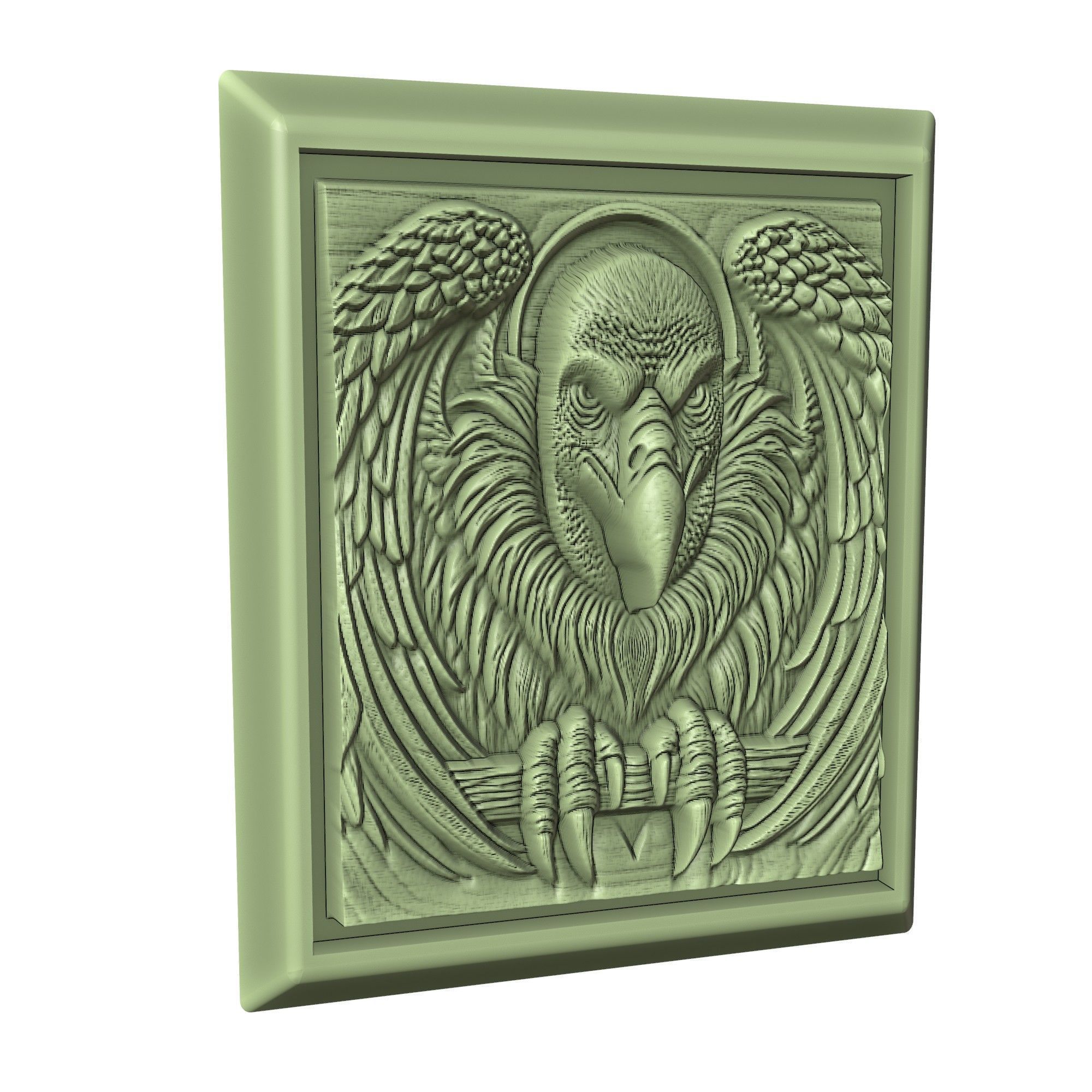 Vulture Animal 3D print model_3