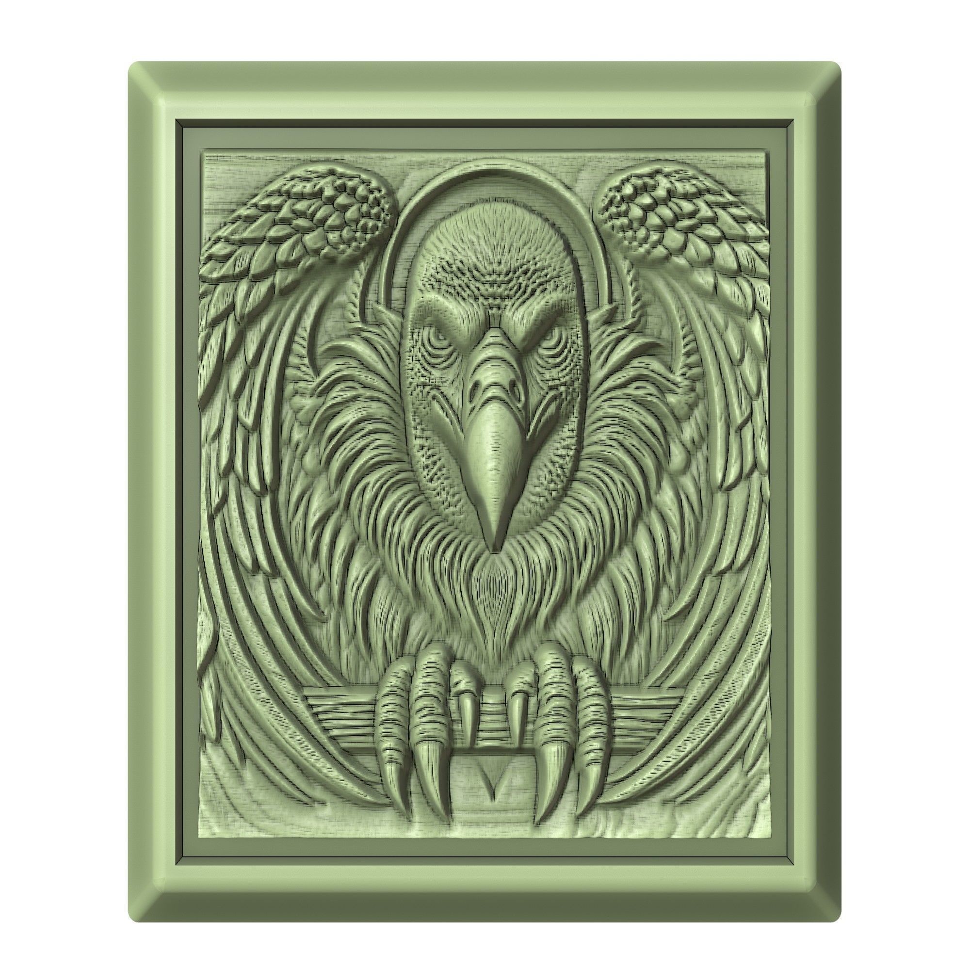 Vulture Animal 3D print model_2