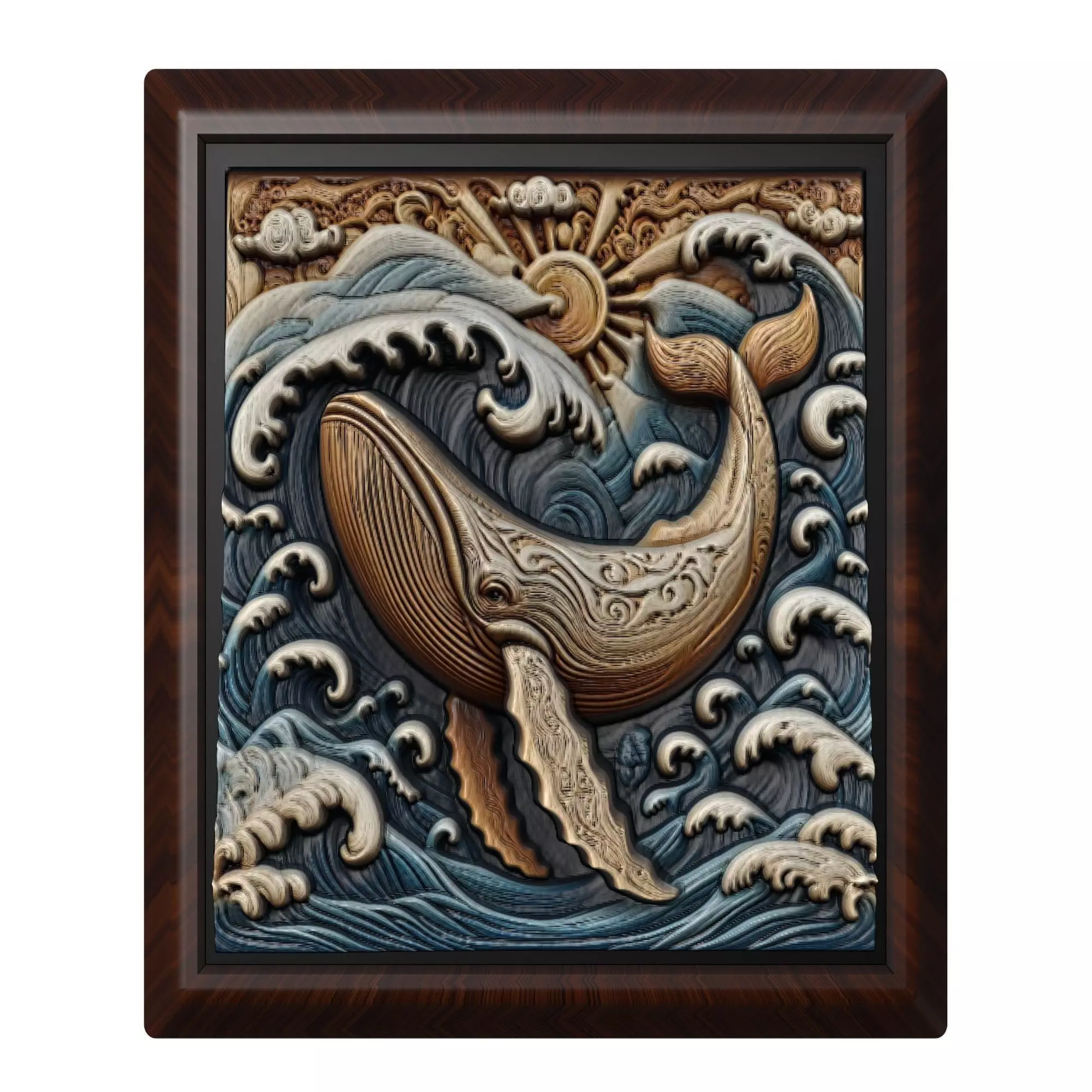 Whale Animal 3D print model_0