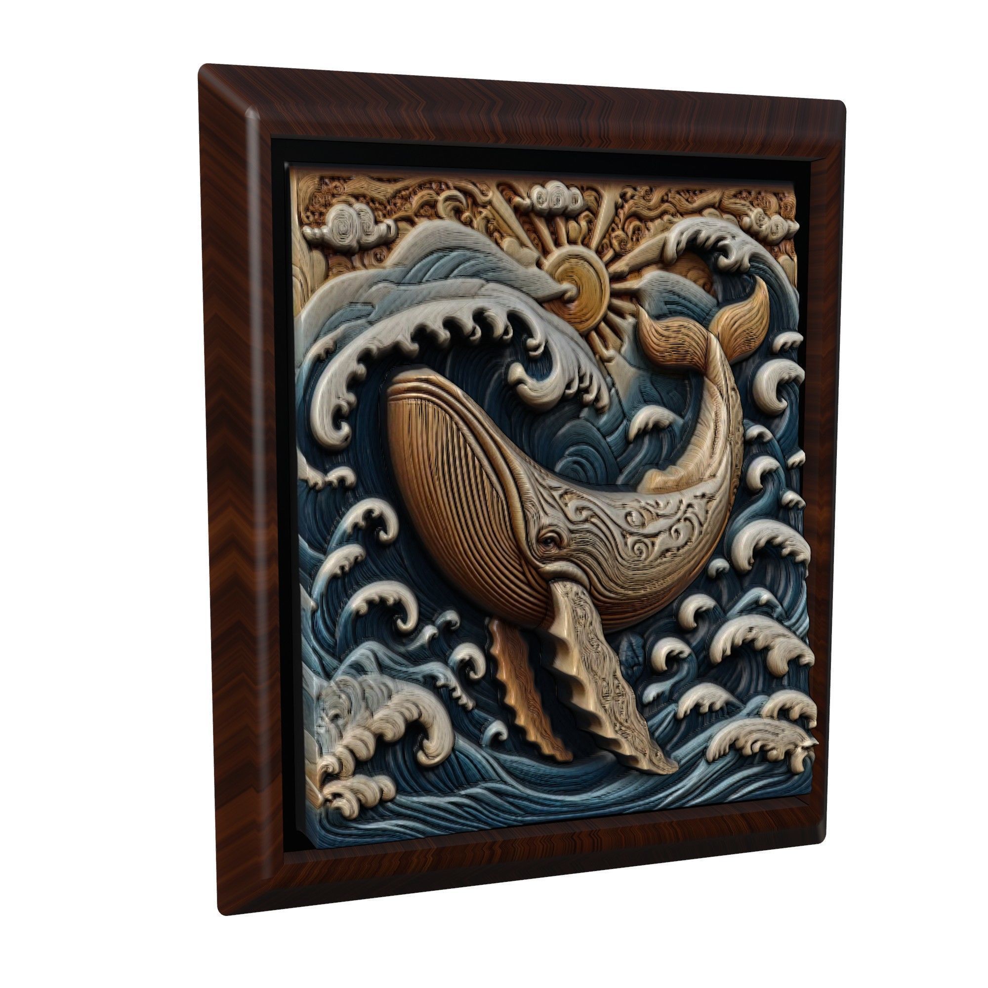 Whale Animal 3D print model_1