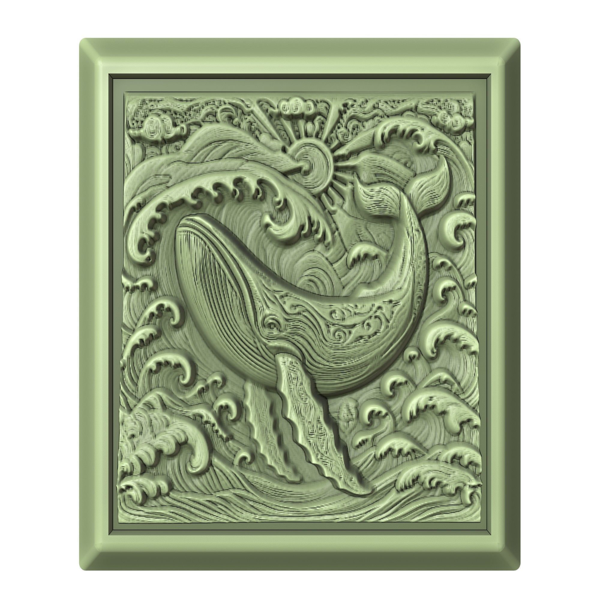 Whale Animal 3D print model_2