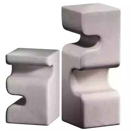 Gio Plaster Plant Stand by West Elm