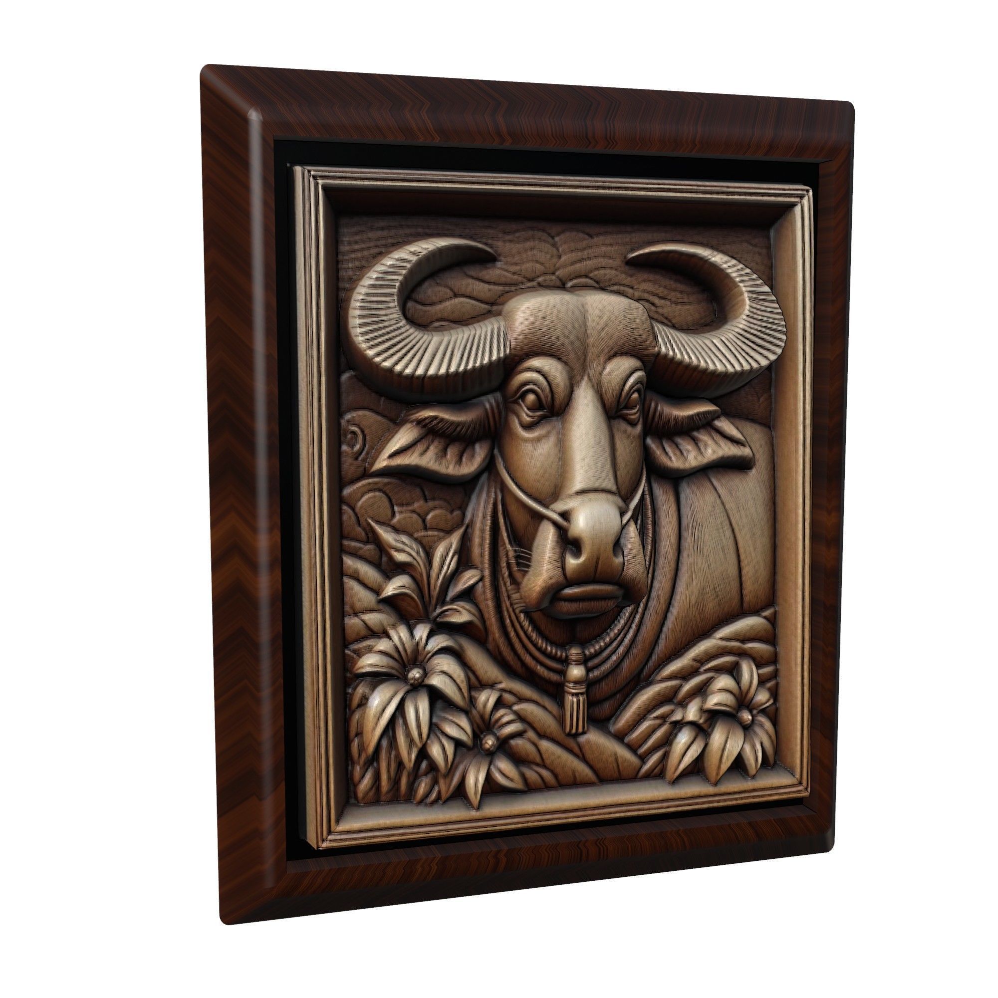 Buffalo Animal 3D print model_1