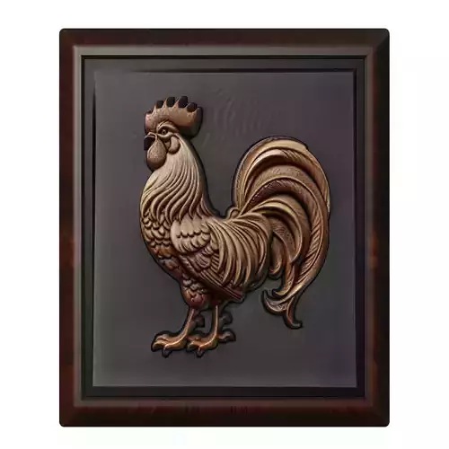 Rooster Animal 3D print model
