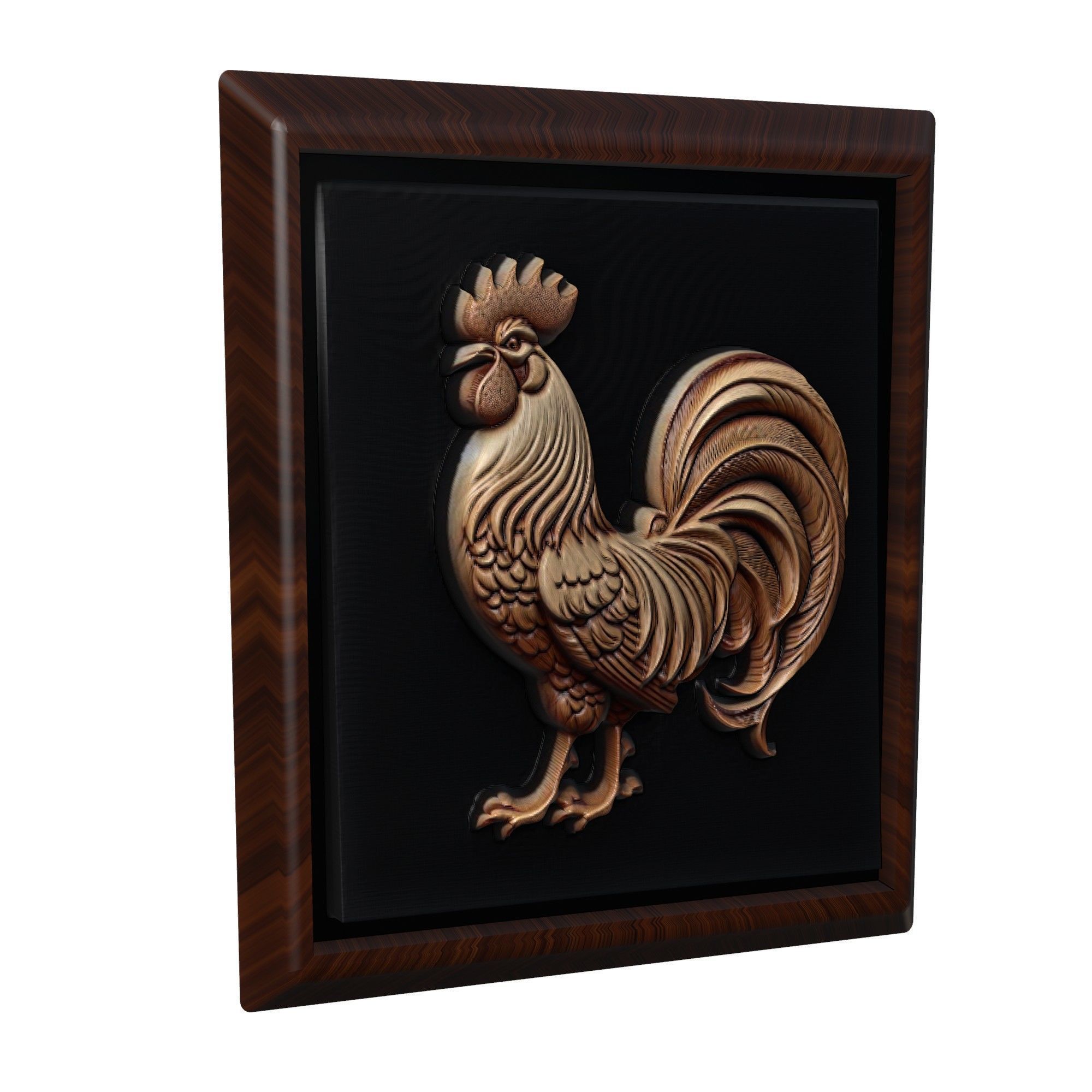 Rooster Animal 3D print model_1