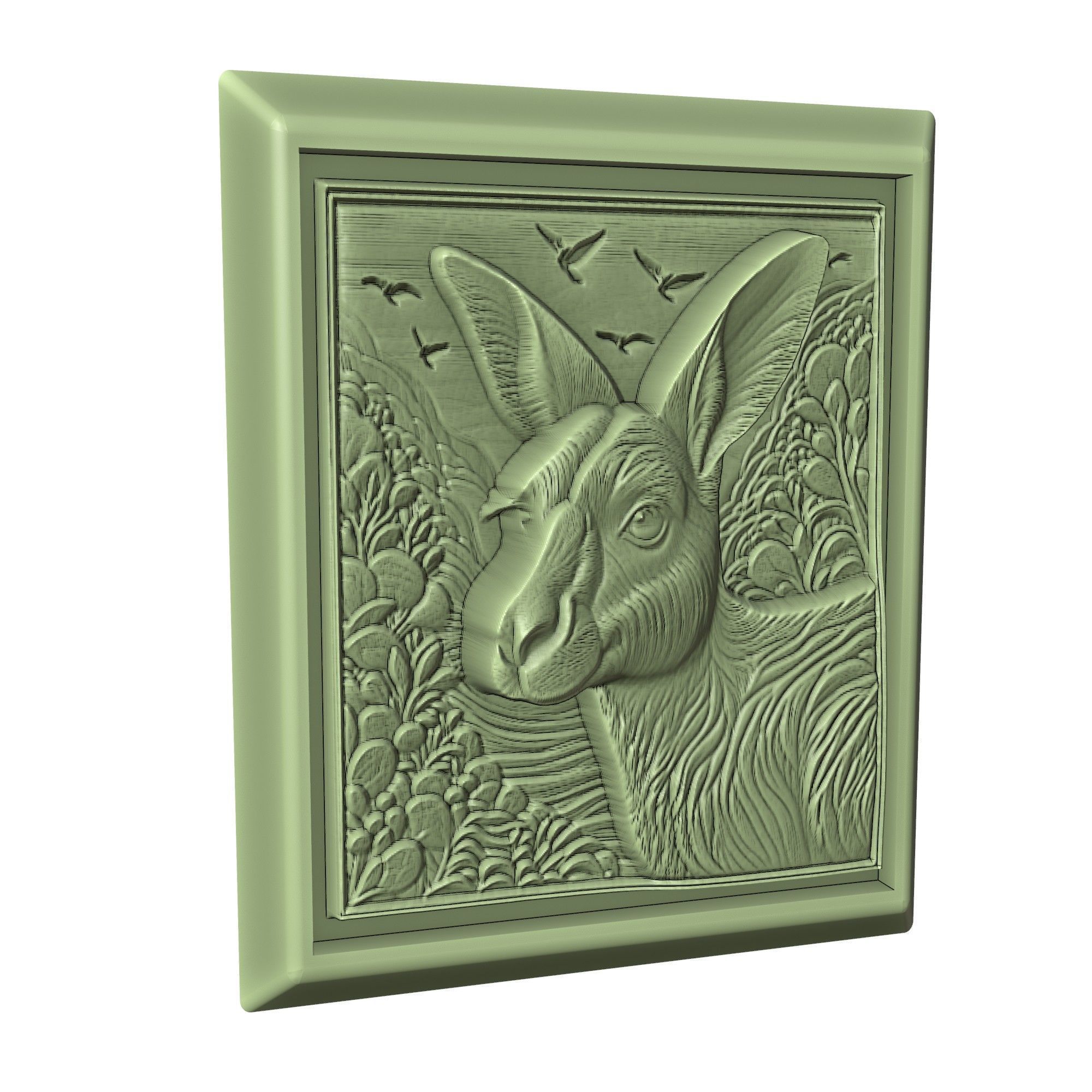 Kangaroo Animal 3D print model_3