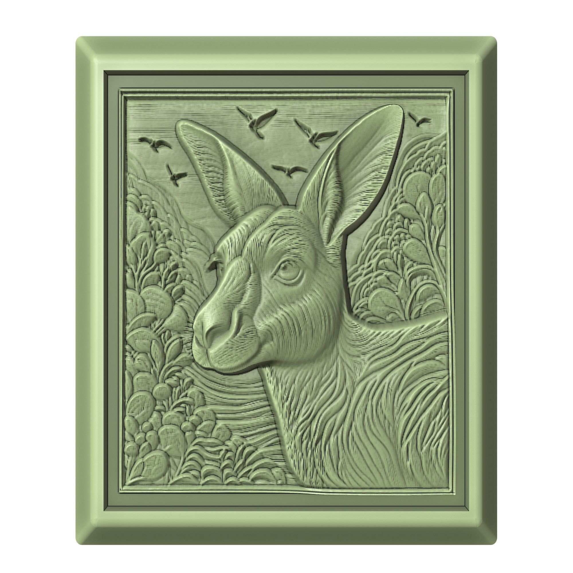 Kangaroo Animal 3D print model_2