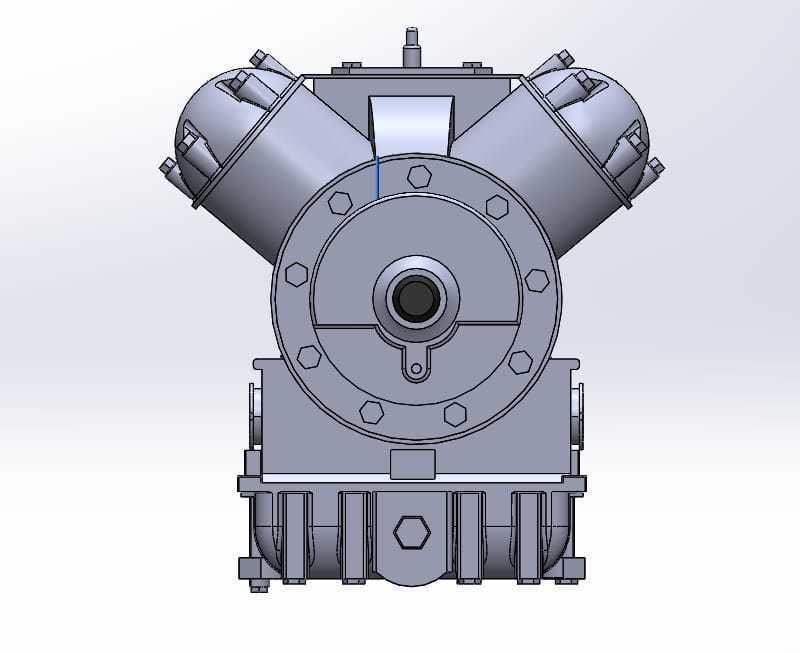 Thermo King Compressor X430 - High-Detail 3D model_1